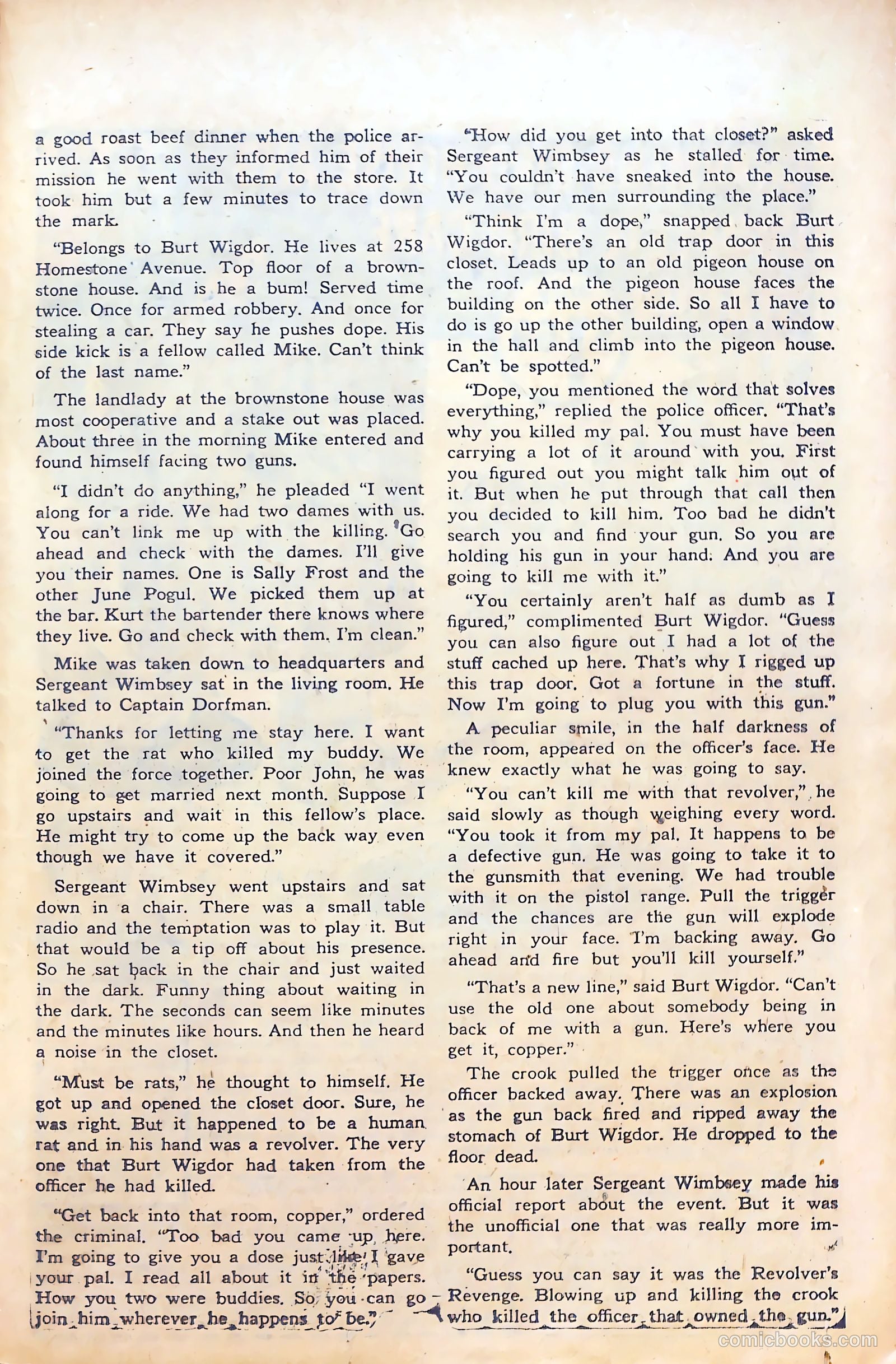 Crime Detector #3 — page 23 of 36