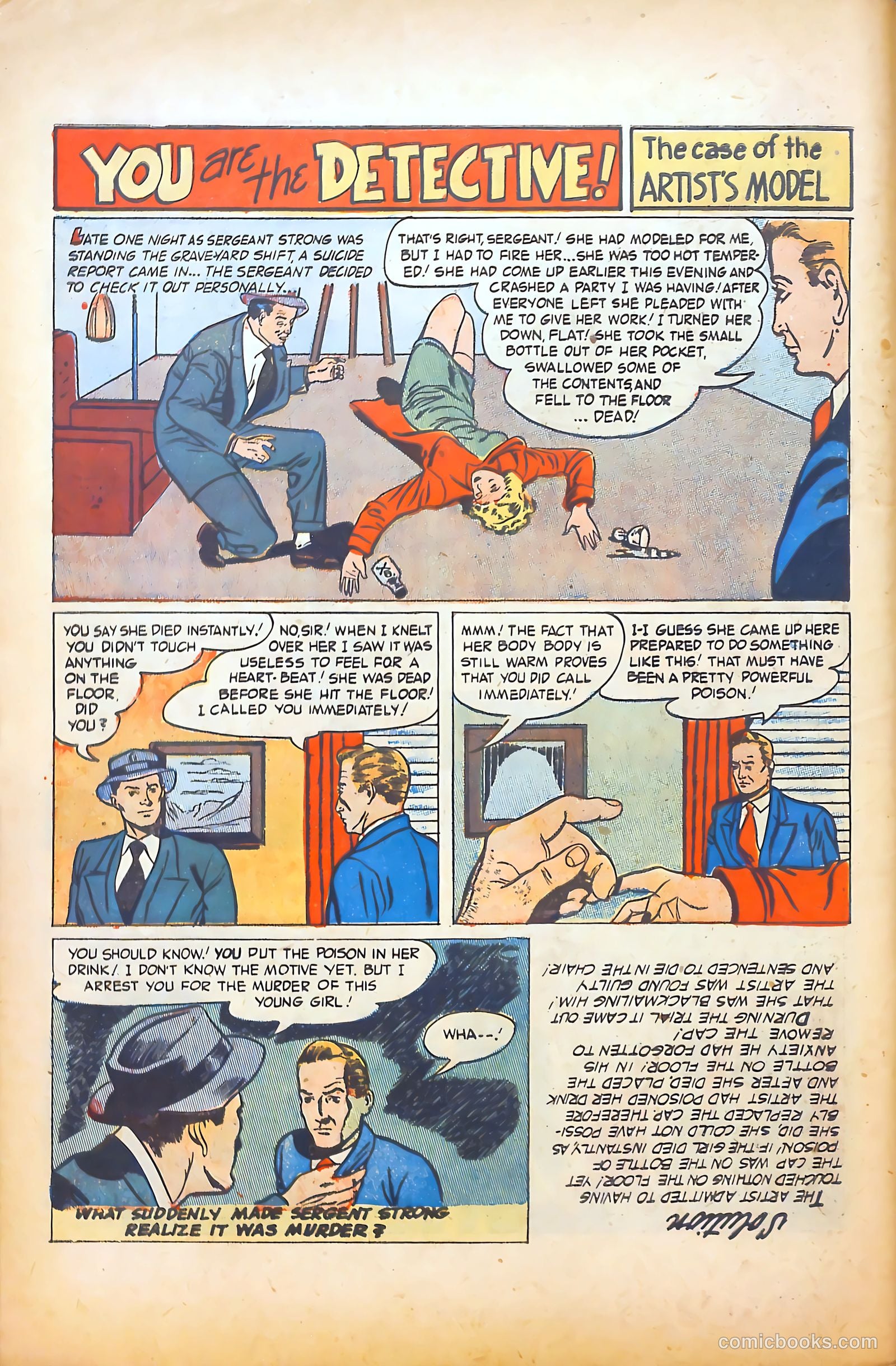 Crime Detector #4 — page 32 of 36