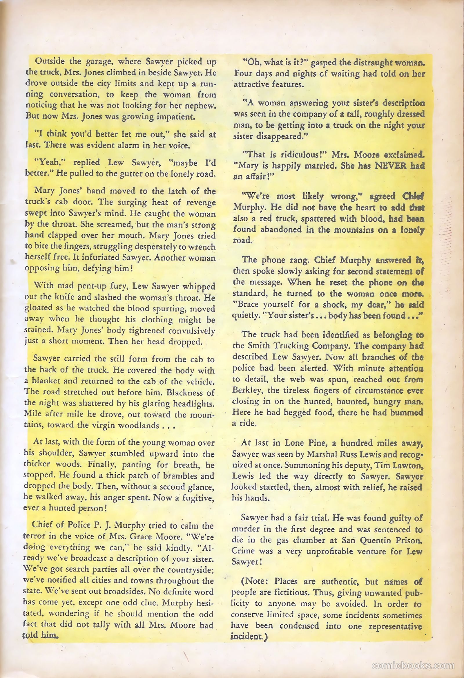 Crime Detector #5 — page 25 of 36