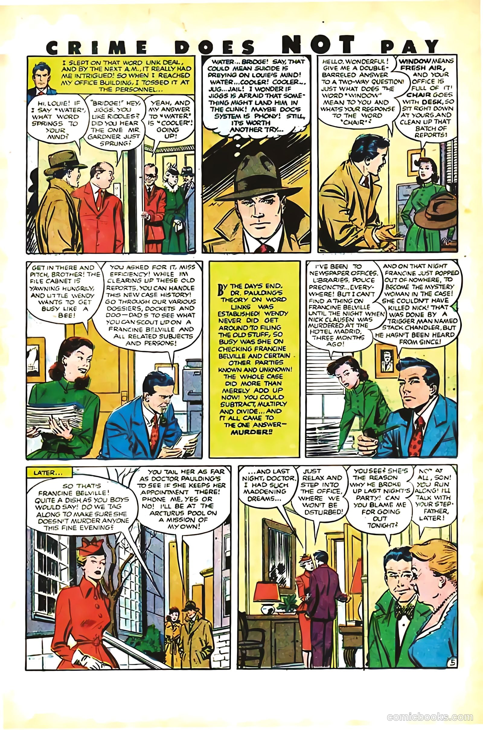 Crime Does Not Pay #100 — page 7 of 52