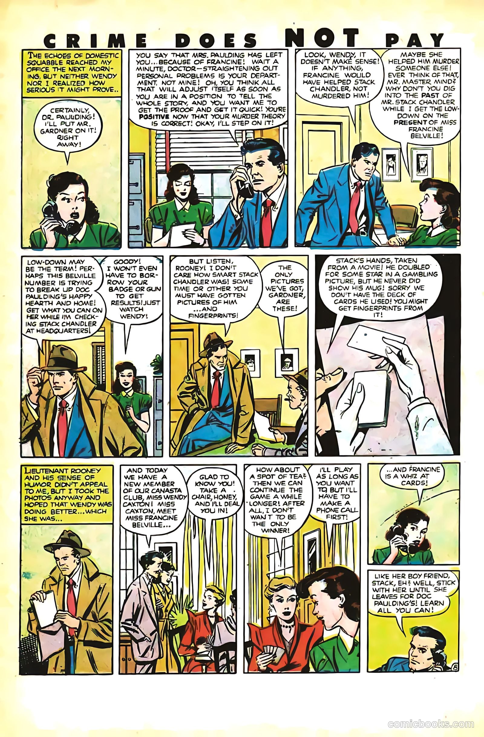 Crime Does Not Pay #100 — page 10 of 52