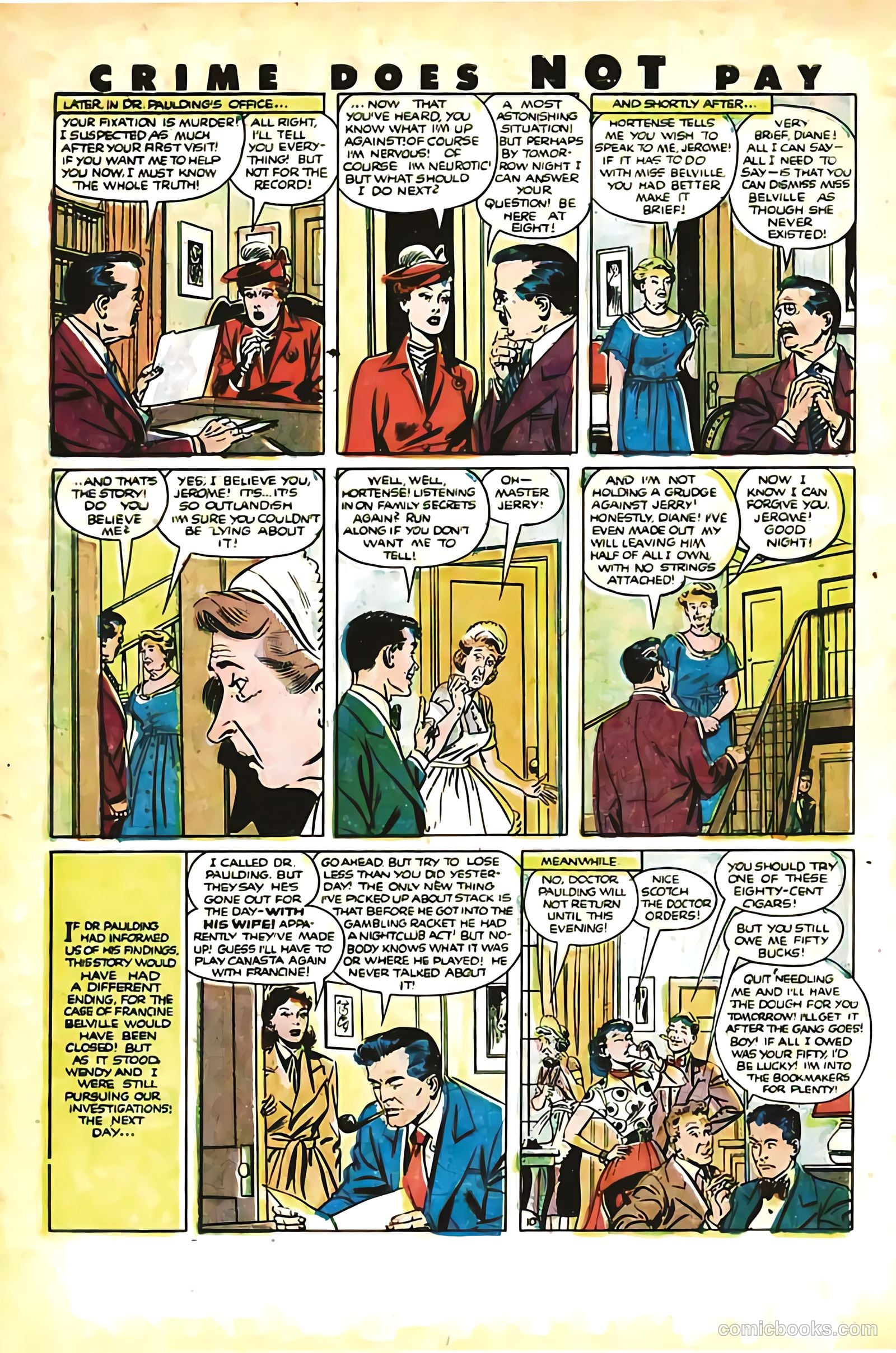 Crime Does Not Pay #100 — page 12 of 52