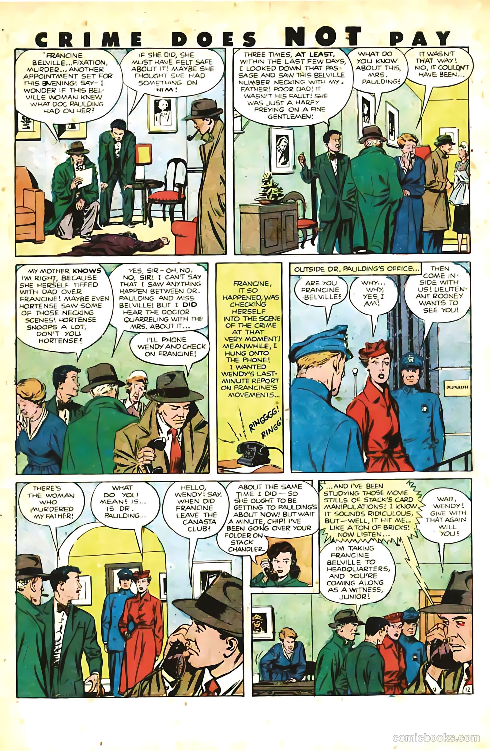 Crime Does Not Pay #100 — page 14 of 52