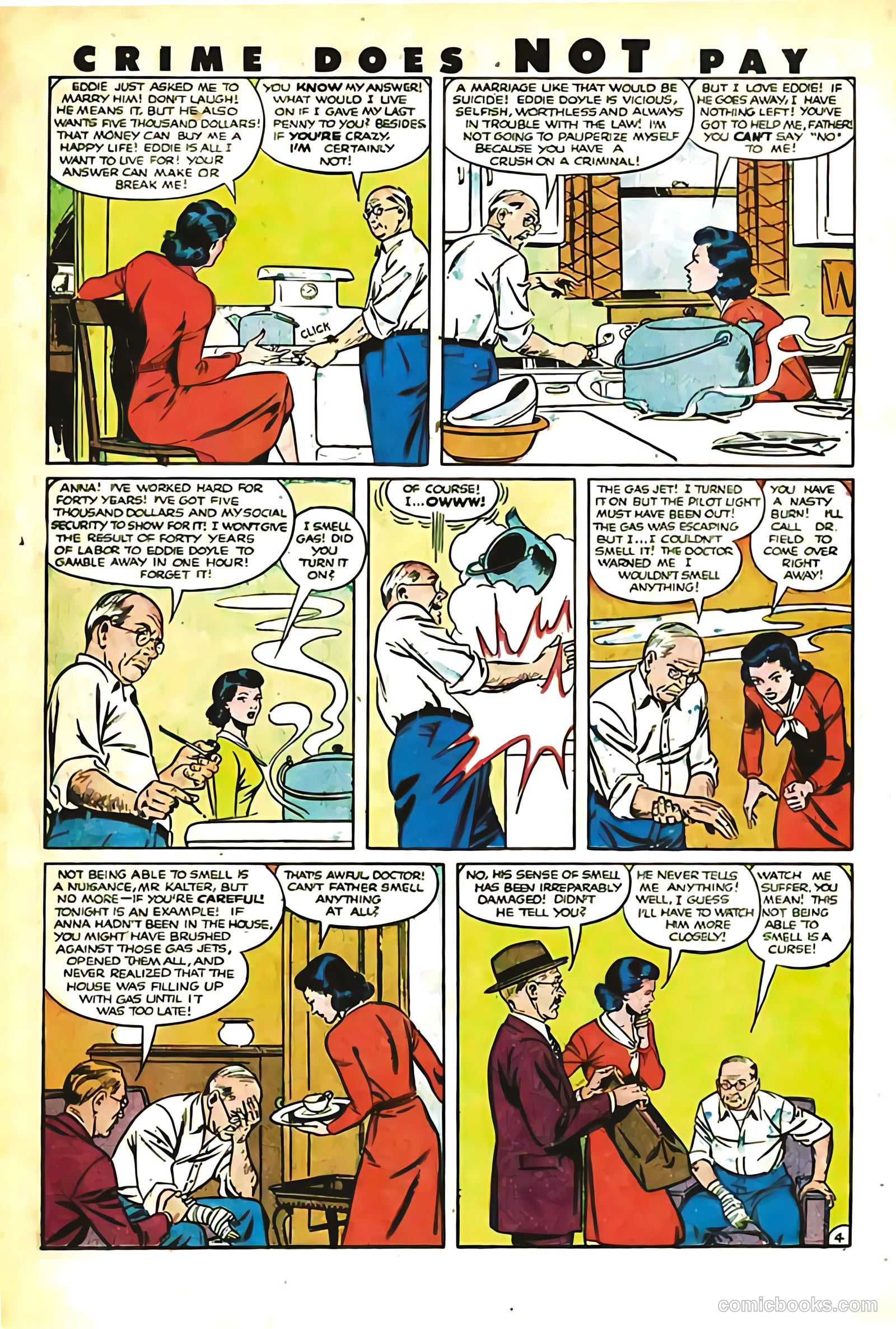 Crime Does Not Pay #100 — page 22 of 52