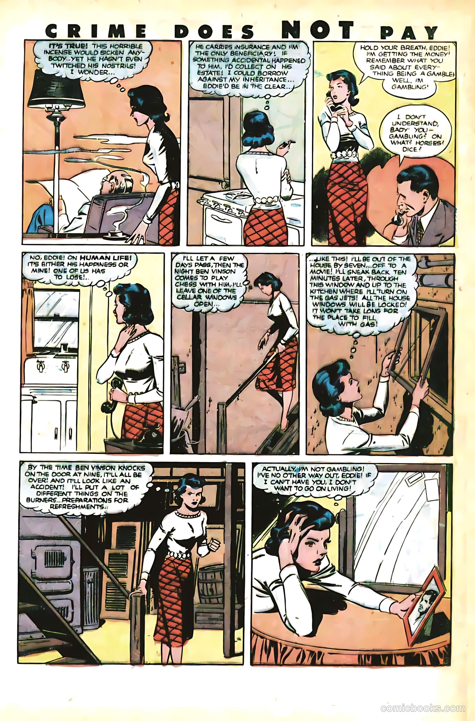 Crime Does Not Pay #100 — page 23 of 52