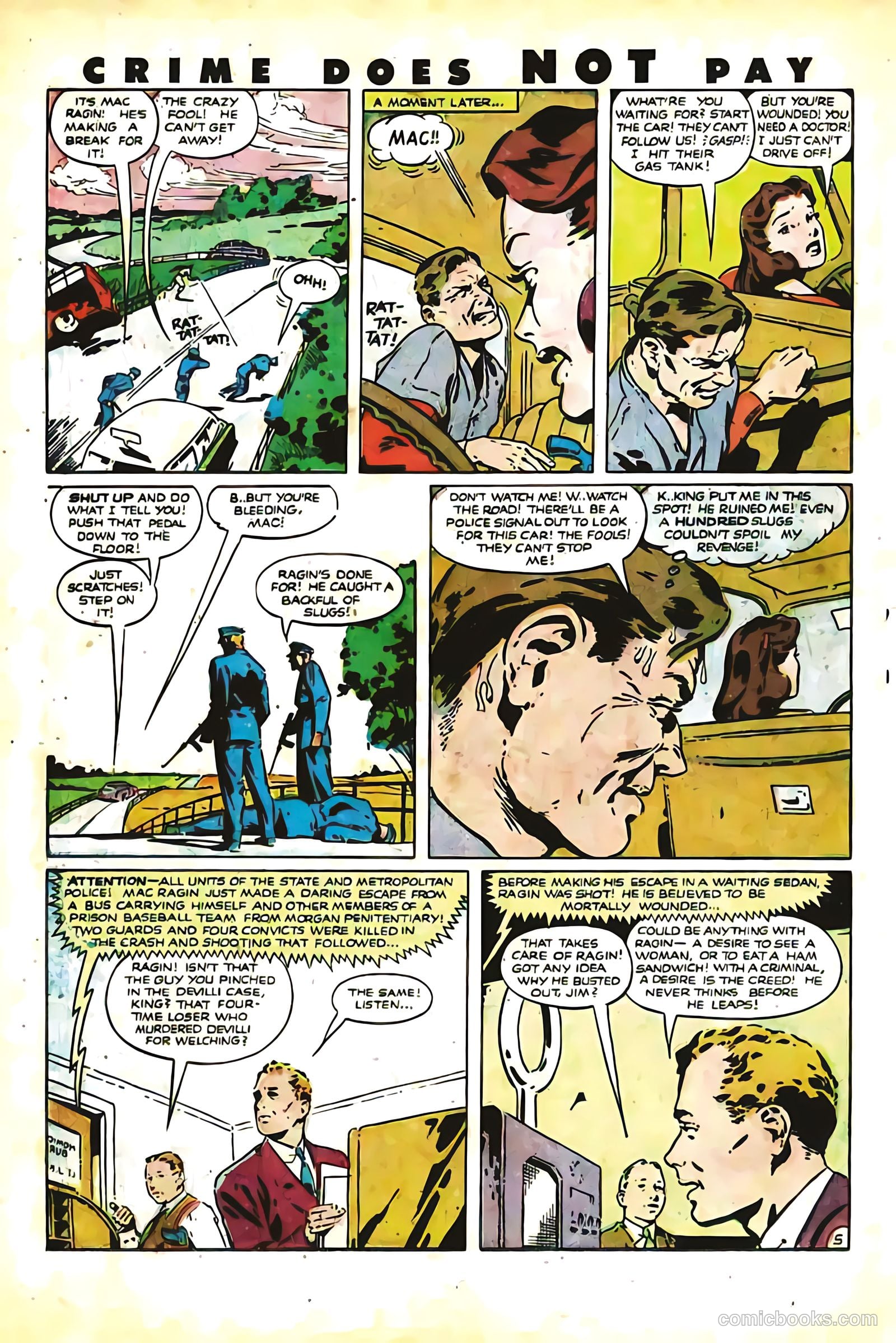Crime Does Not Pay #100 — page 34 of 52