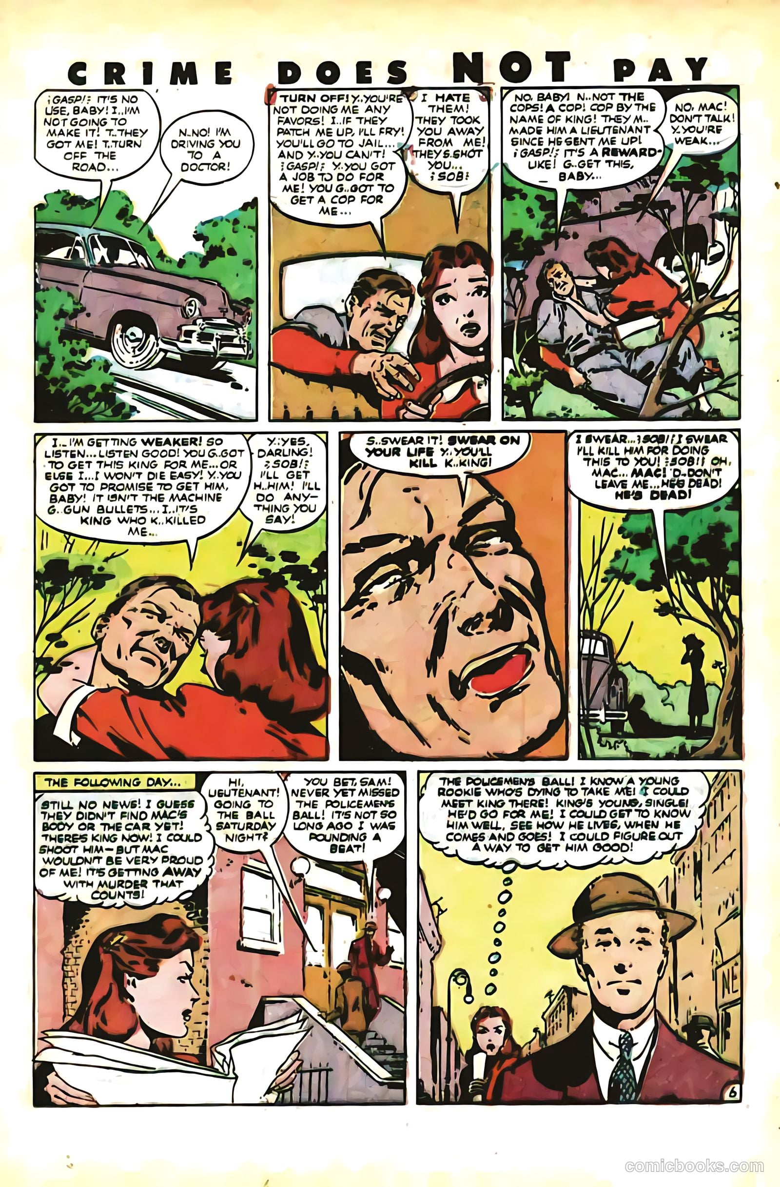 Crime Does Not Pay #100 — page 35 of 52