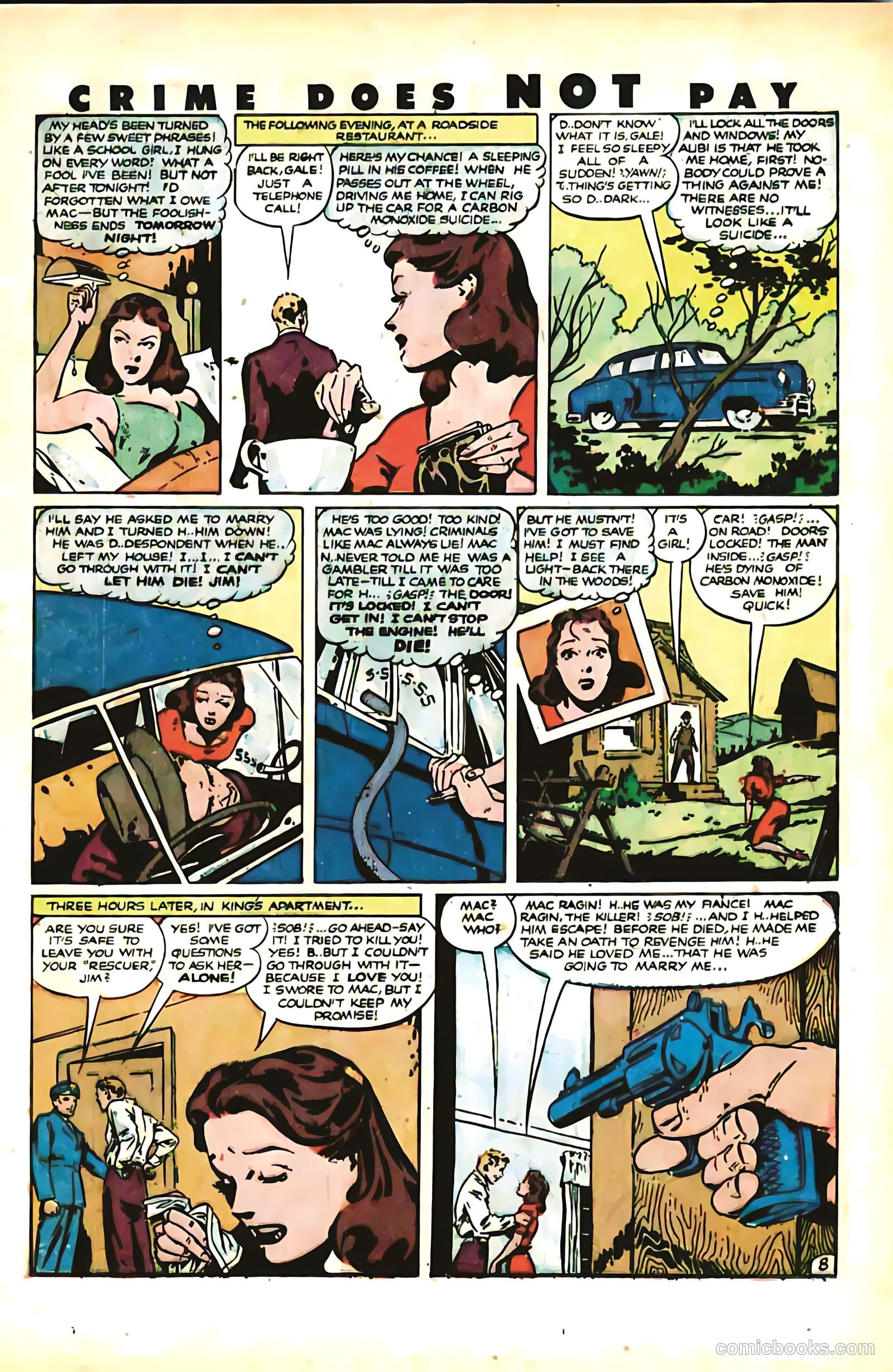 Crime Does Not Pay #100 — page 37 of 52