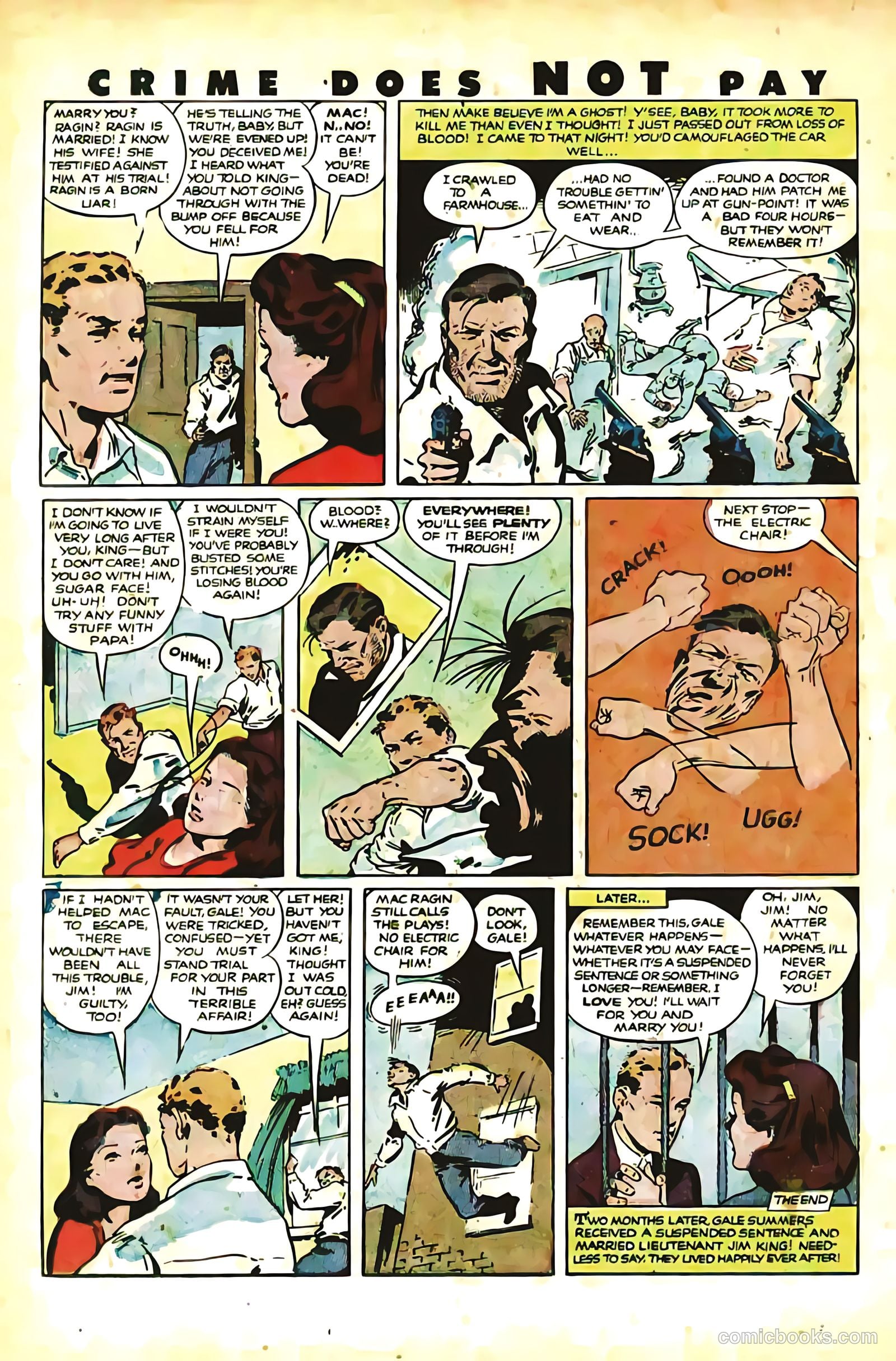 Crime Does Not Pay #100 — page 38 of 52