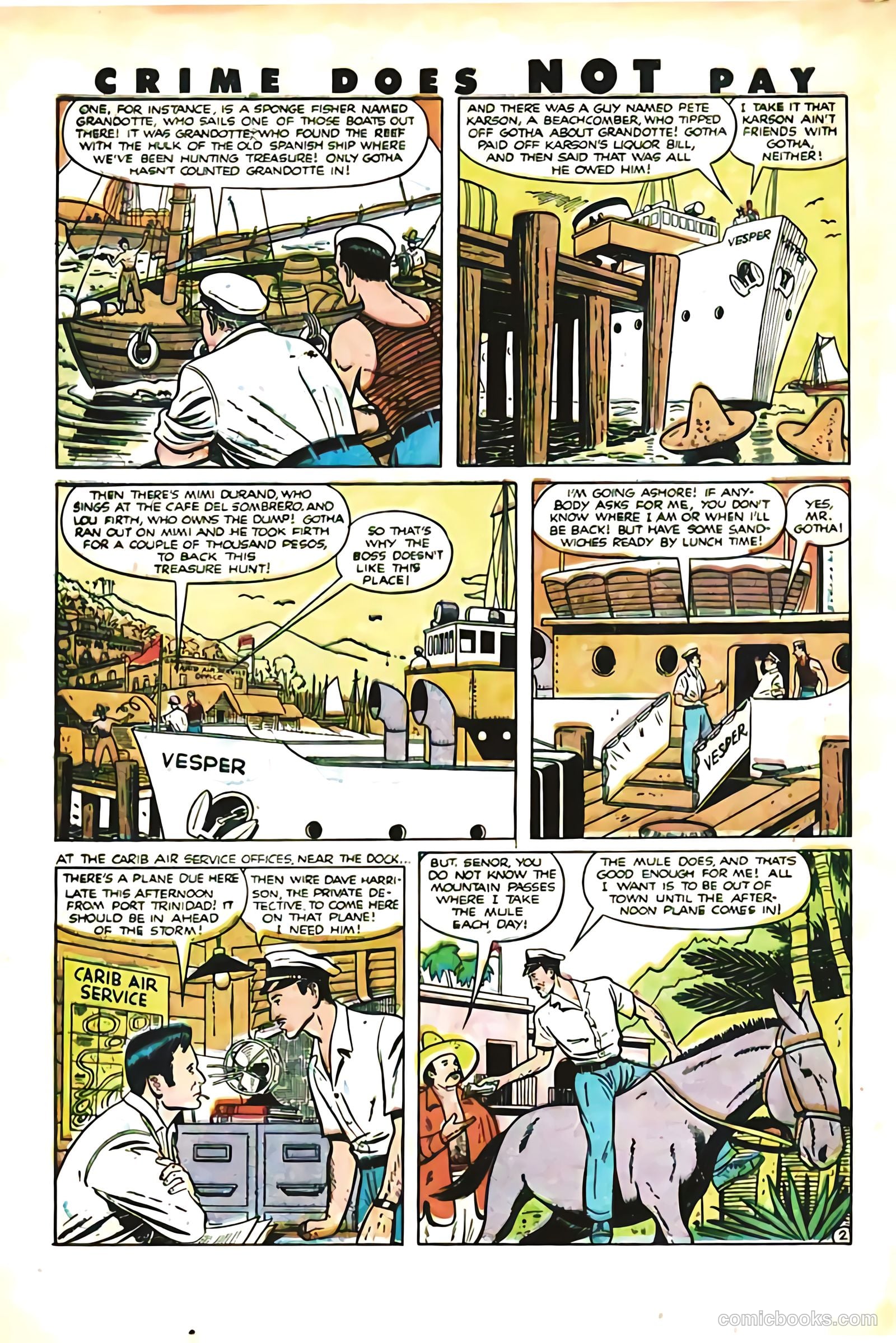 Crime Does Not Pay #100 — page 44 of 52