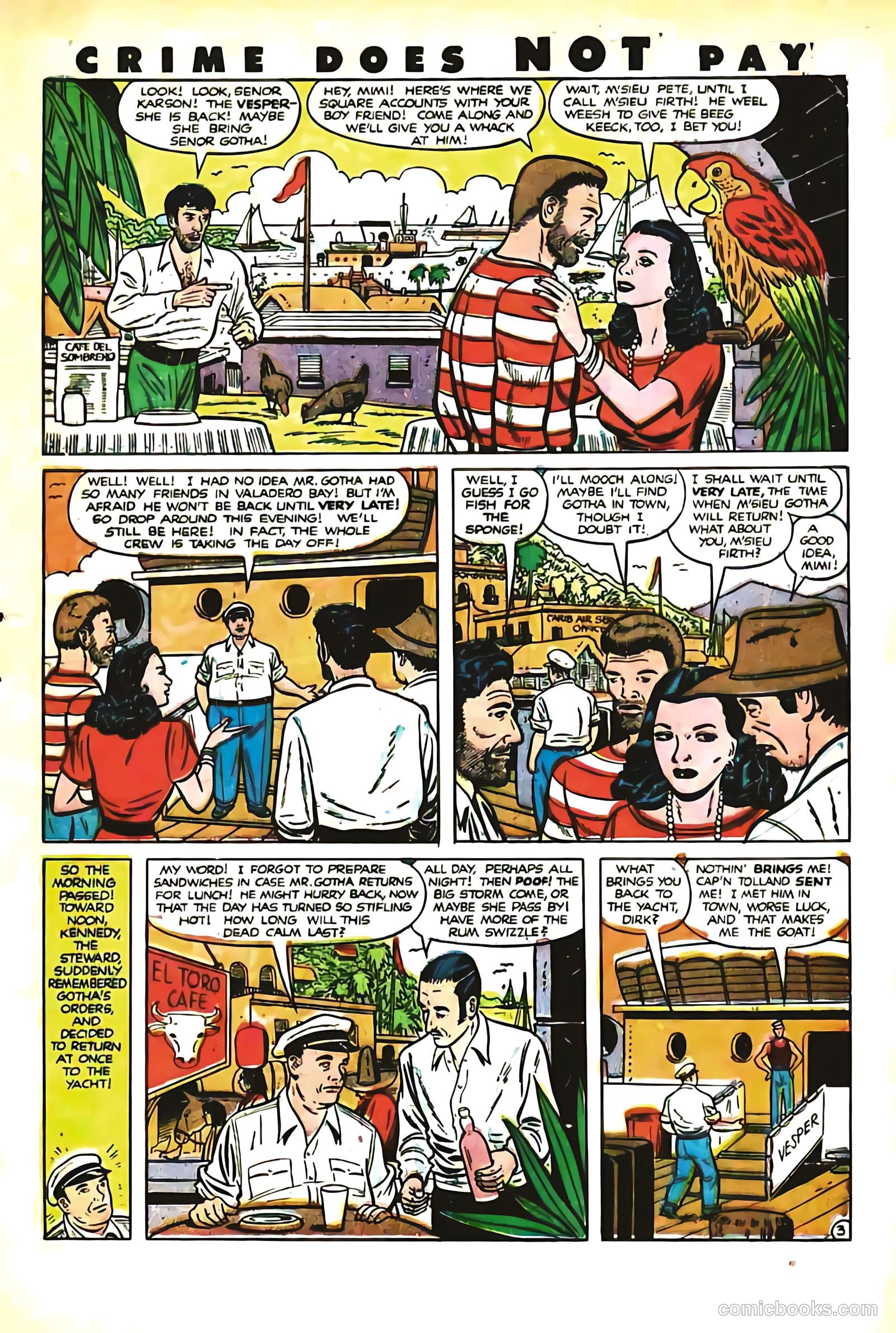 Crime Does Not Pay #100 — page 45 of 52