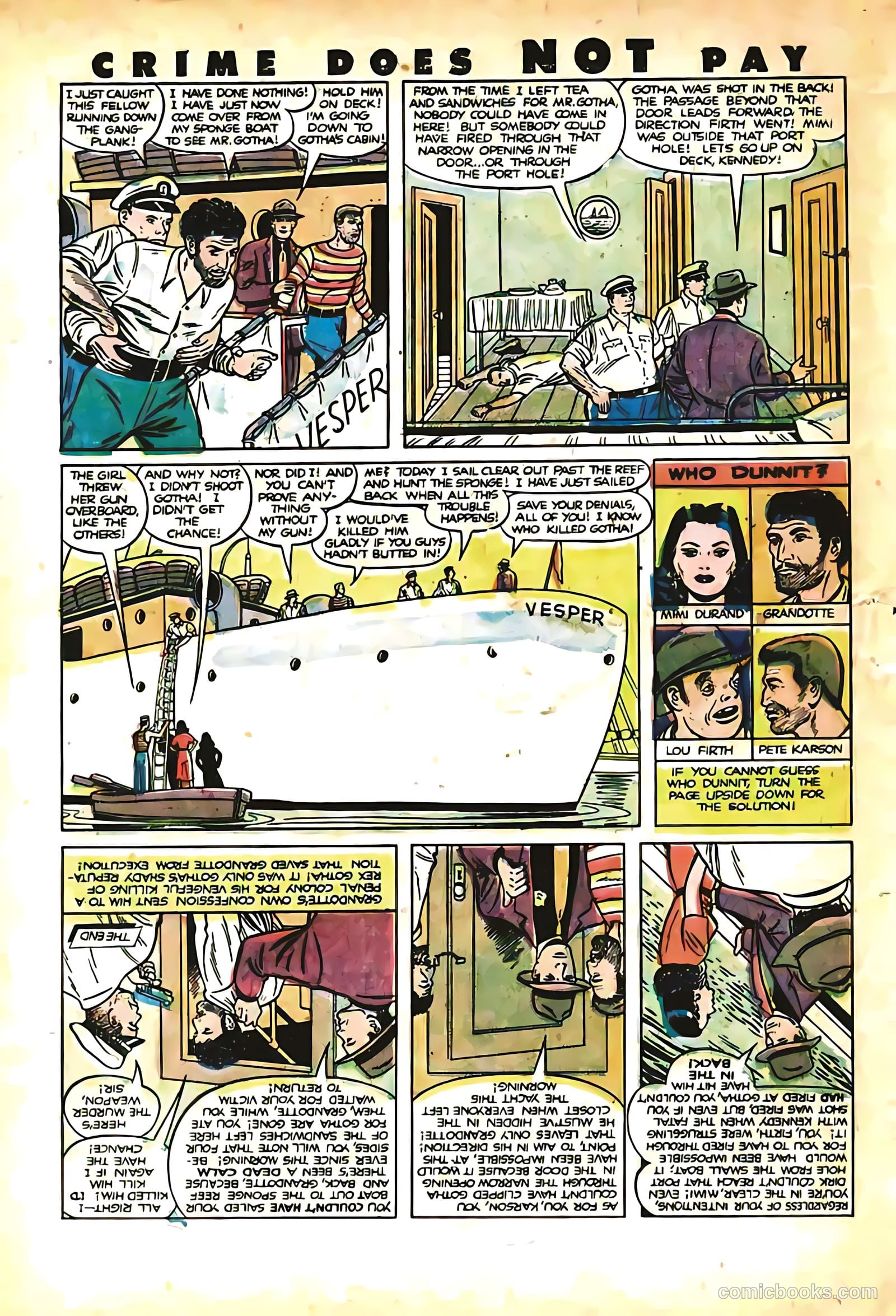 Crime Does Not Pay #100 — page 48 of 52