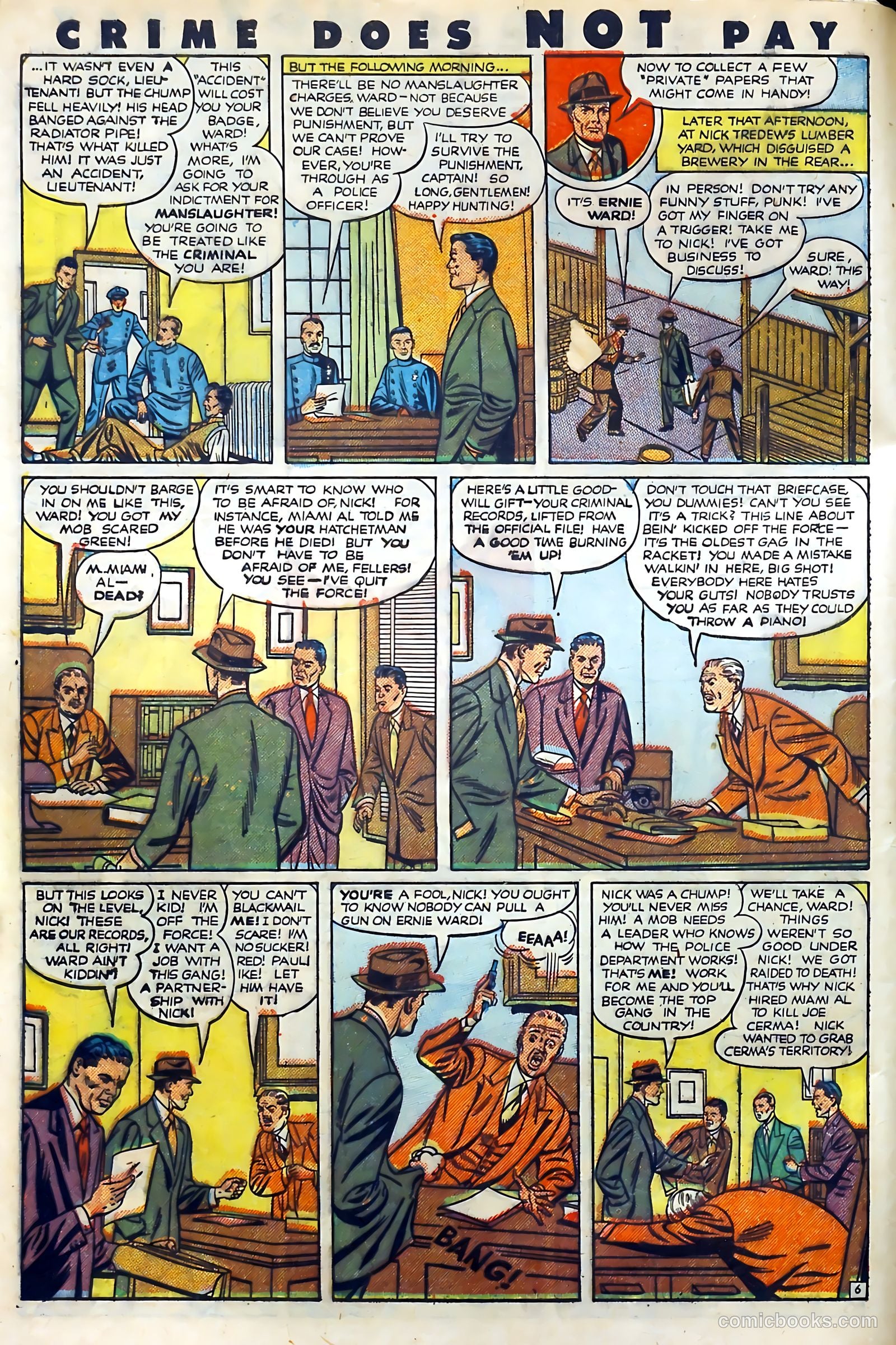 Crime Does Not Pay #101 — page 8 of 53