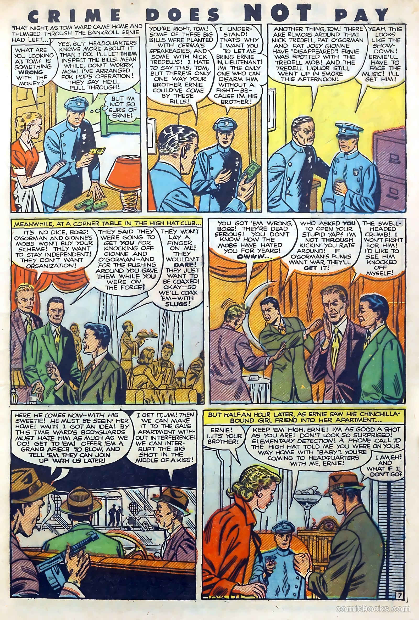 Crime Does Not Pay #101 — page 9 of 53