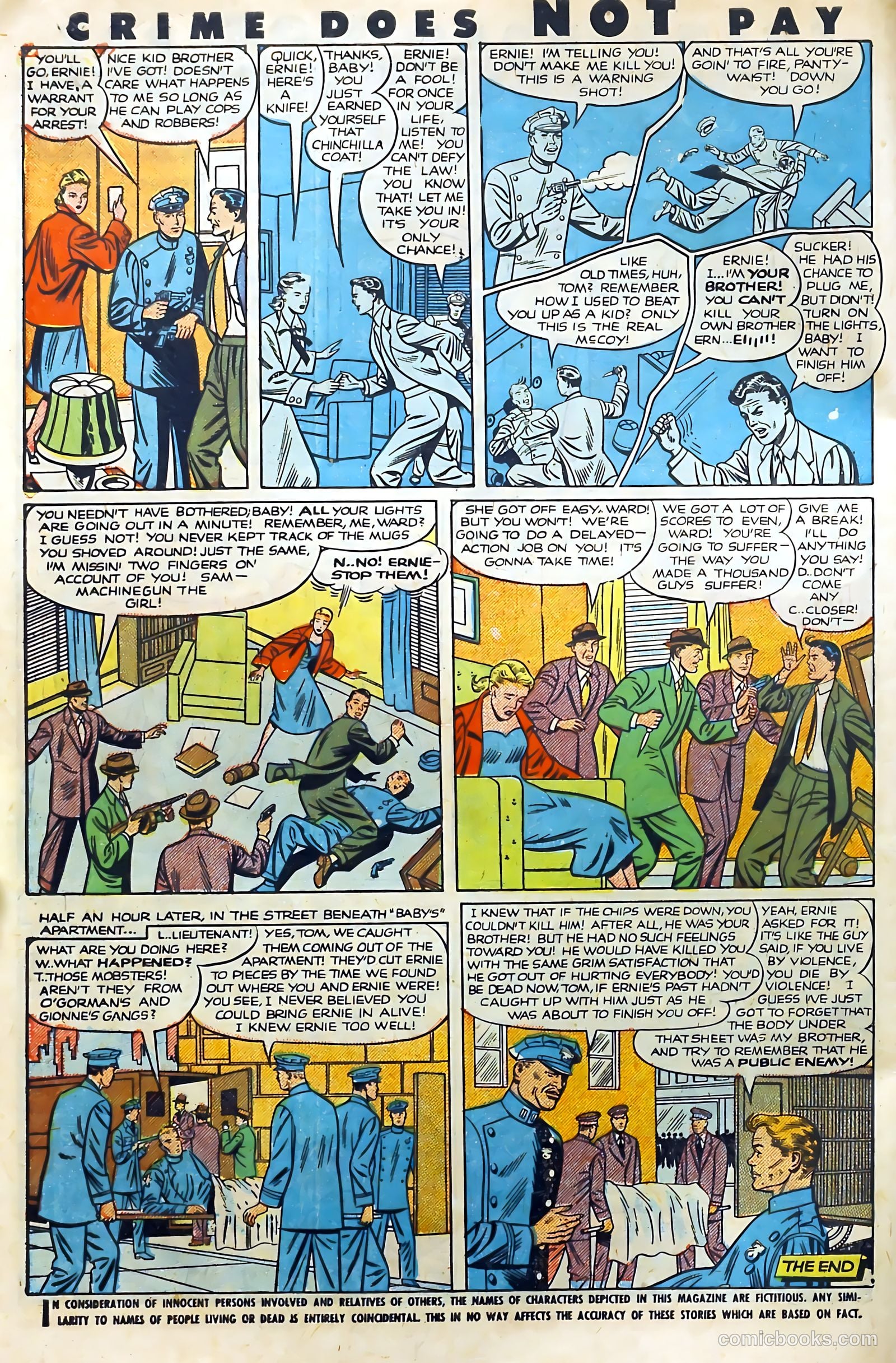Crime Does Not Pay #101 — page 10 of 53