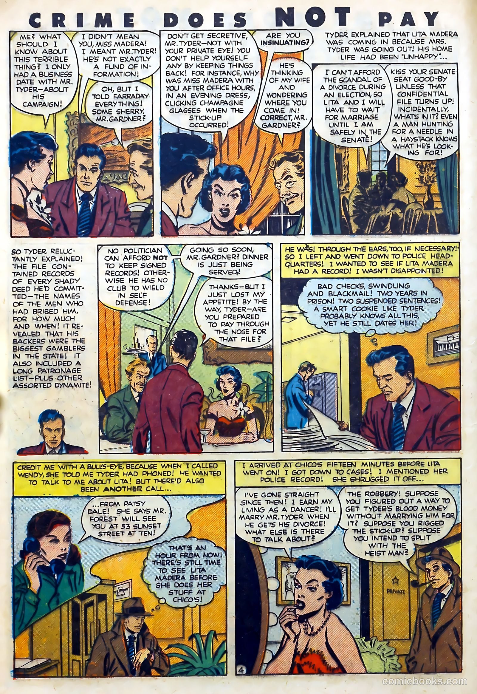 Crime Does Not Pay #101 — page 18 of 53