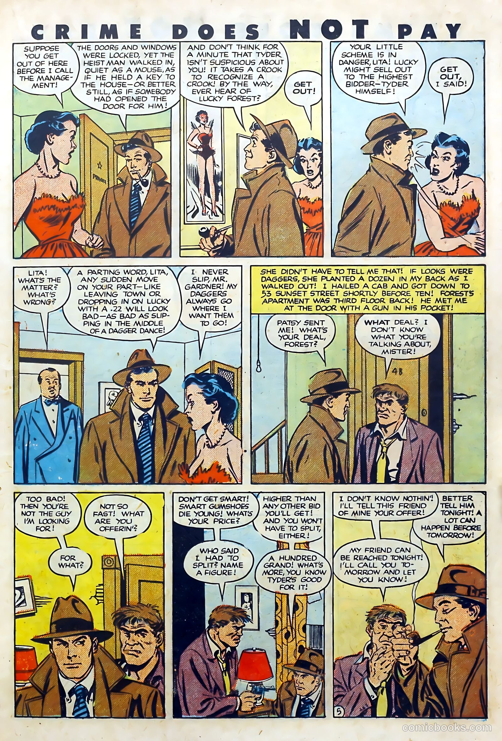 Crime Does Not Pay #101 — page 19 of 53
