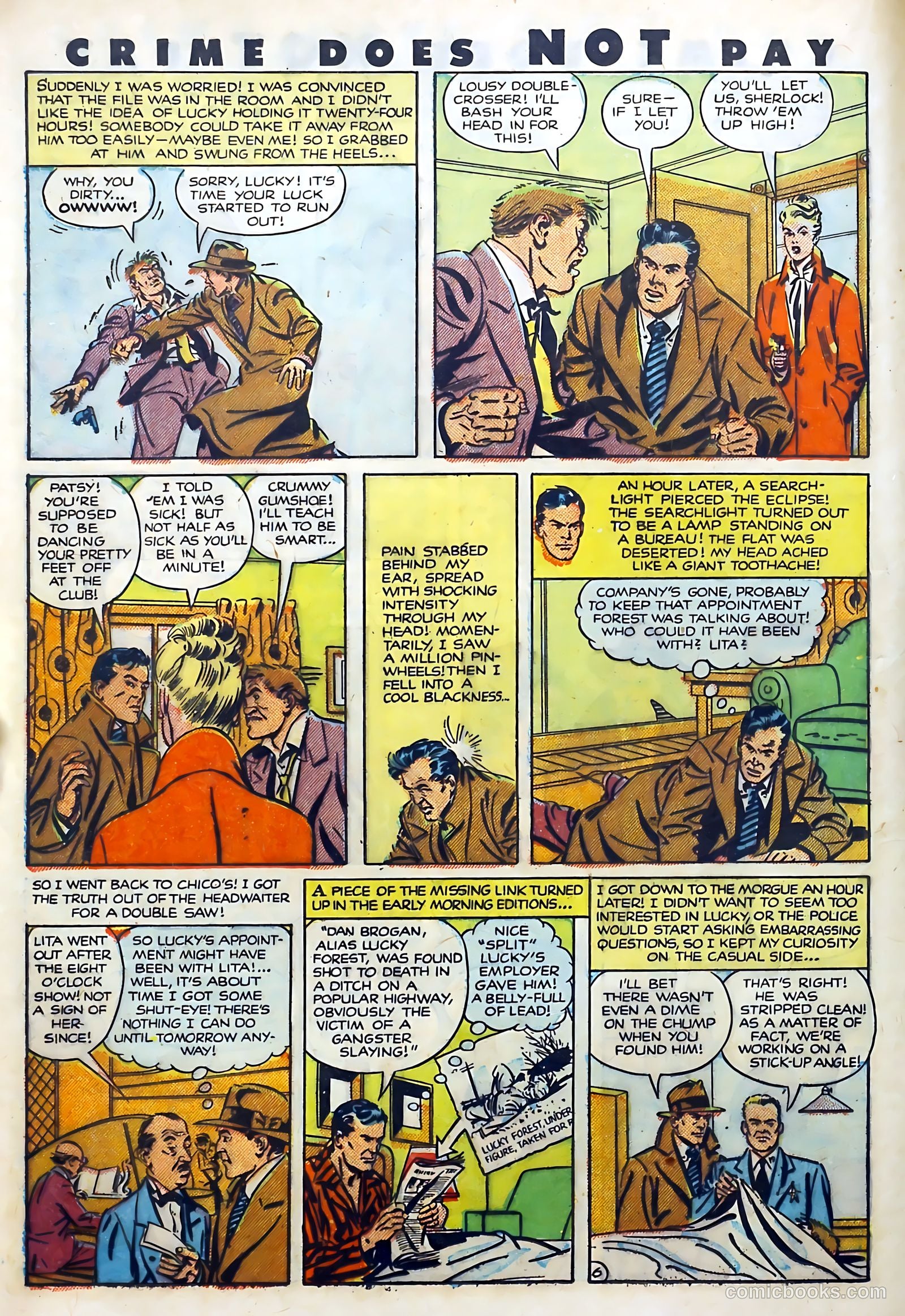 Crime Does Not Pay #101 — page 20 of 53