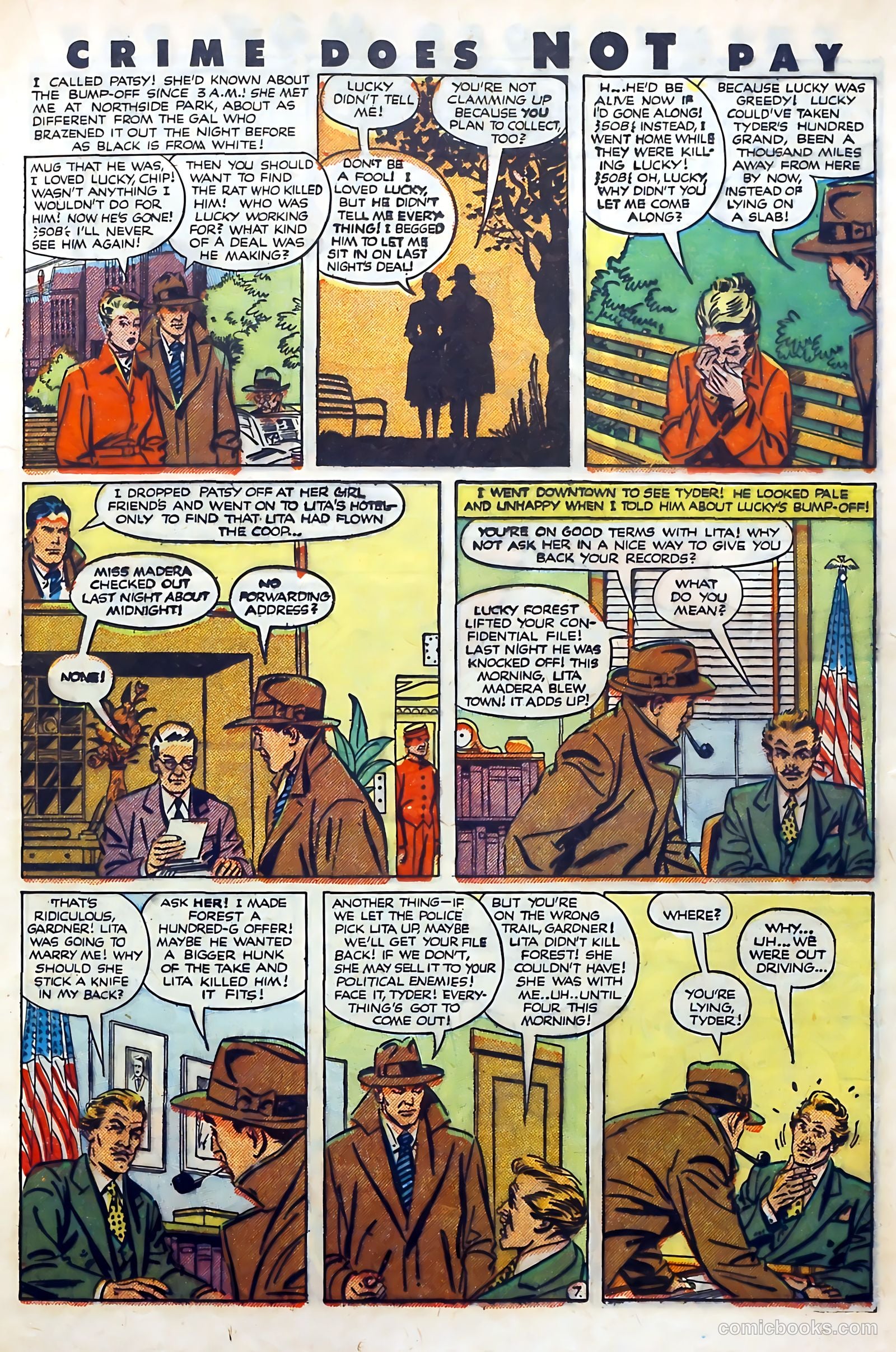 Crime Does Not Pay #101 — page 21 of 53