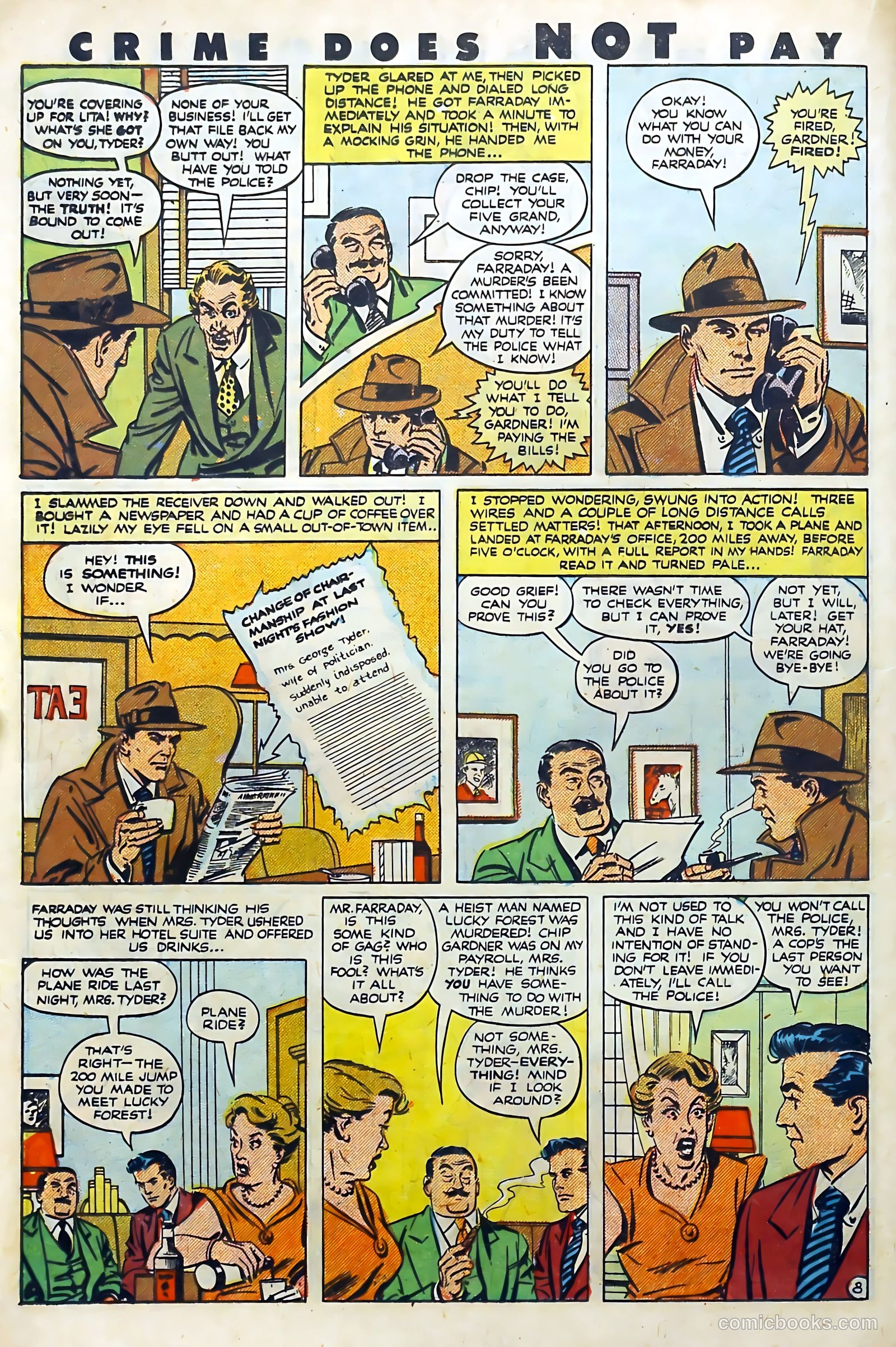 Crime Does Not Pay #101 — page 22 of 53