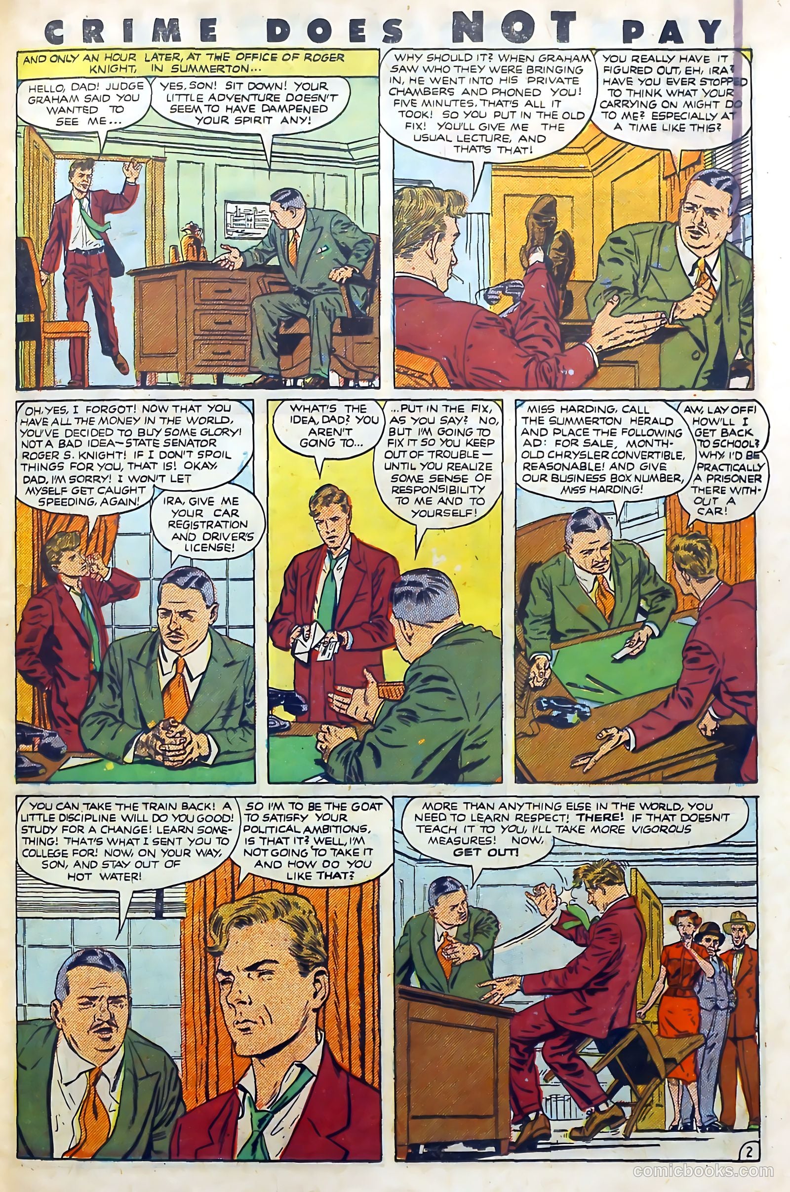 Crime Does Not Pay #101 — page 31 of 53