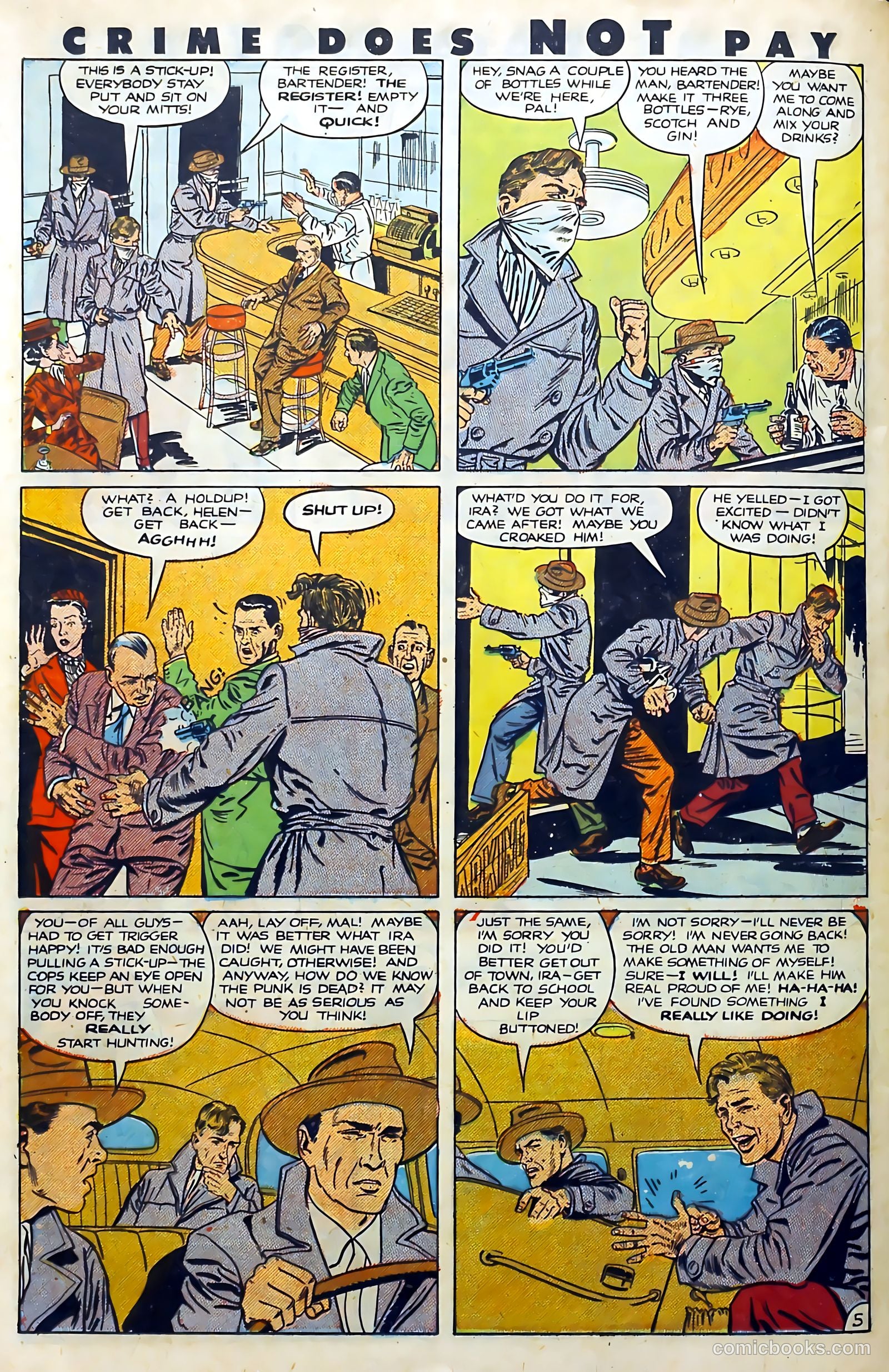 Crime Does Not Pay #101 — page 34 of 53