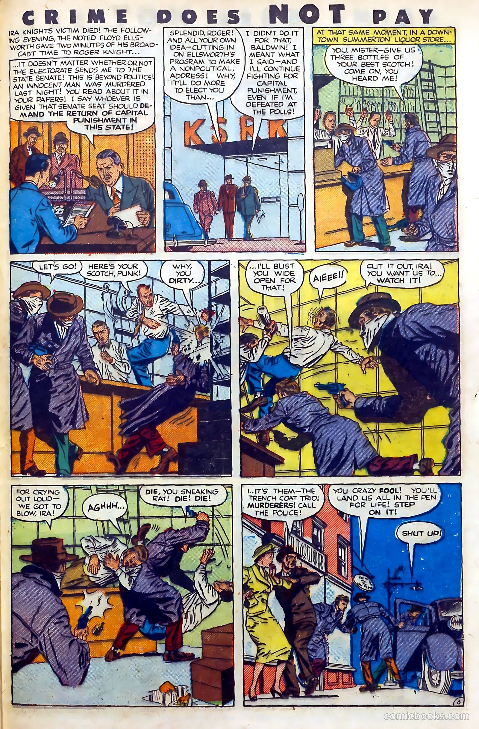 Crime Does Not Pay #101 — page 35 of 53