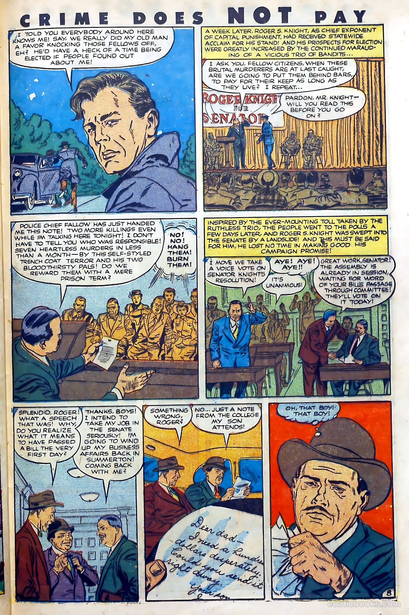 Crime Does Not Pay #101 — page 37 of 53