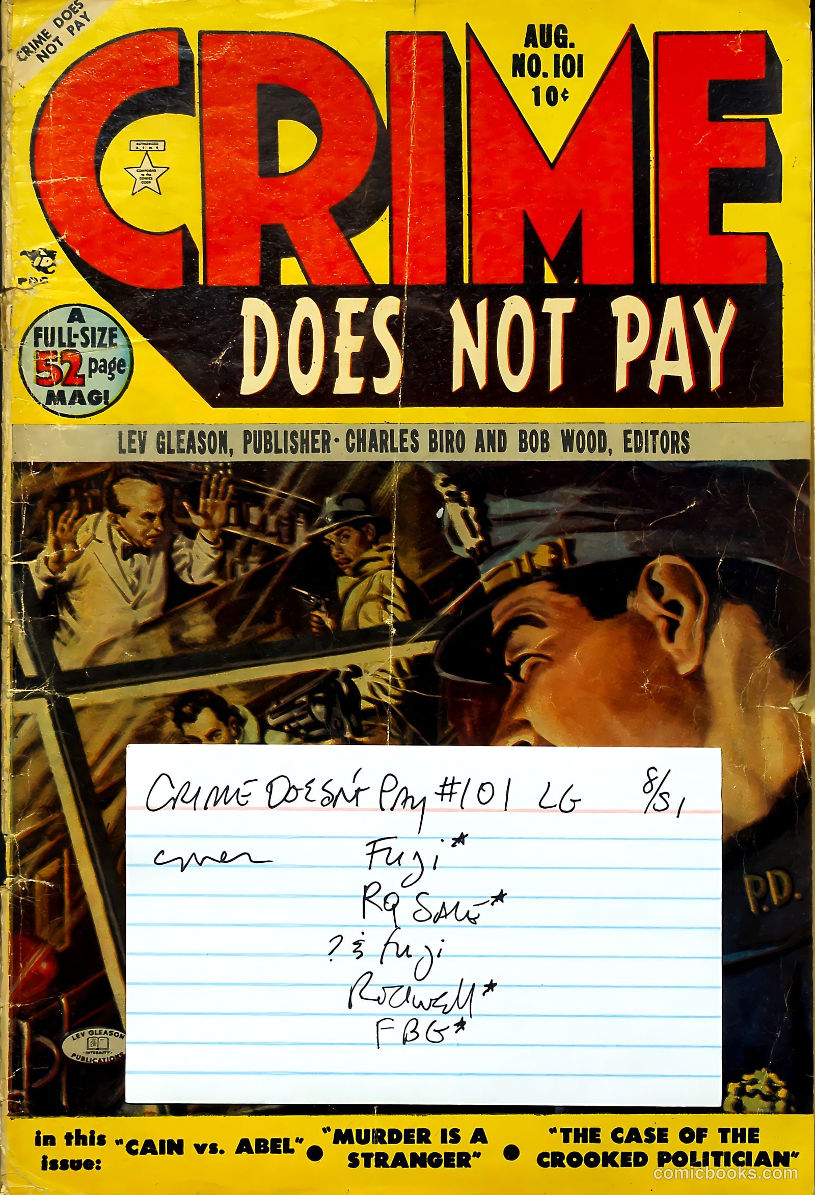 Crime Does Not Pay #101 — page 53 of 53