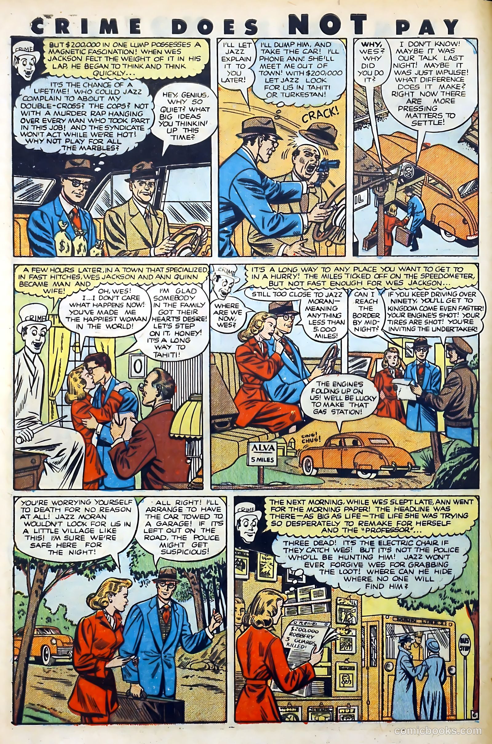 Crime Does Not Pay #102 — page 8 of 53