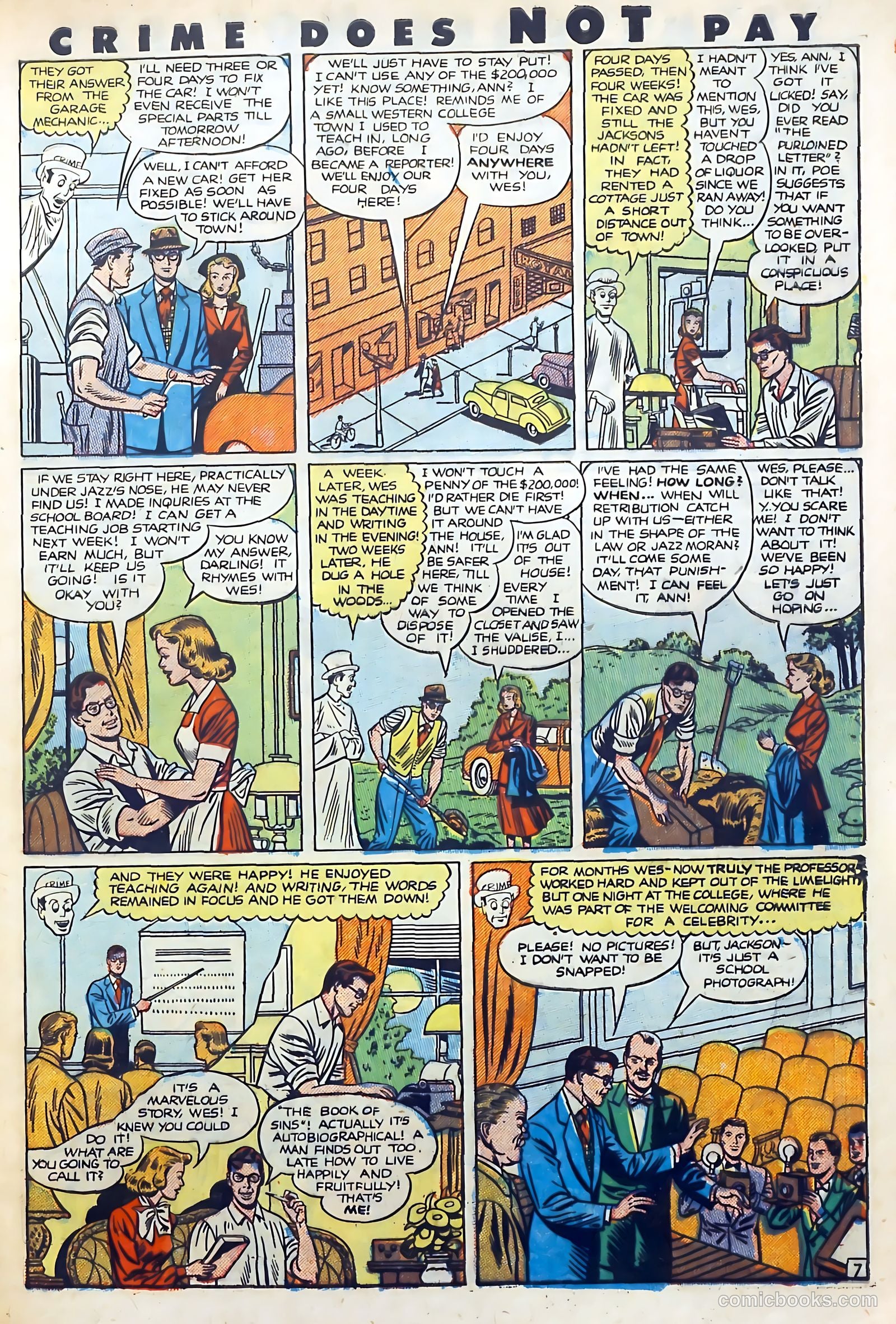 Crime Does Not Pay #102 — page 9 of 53