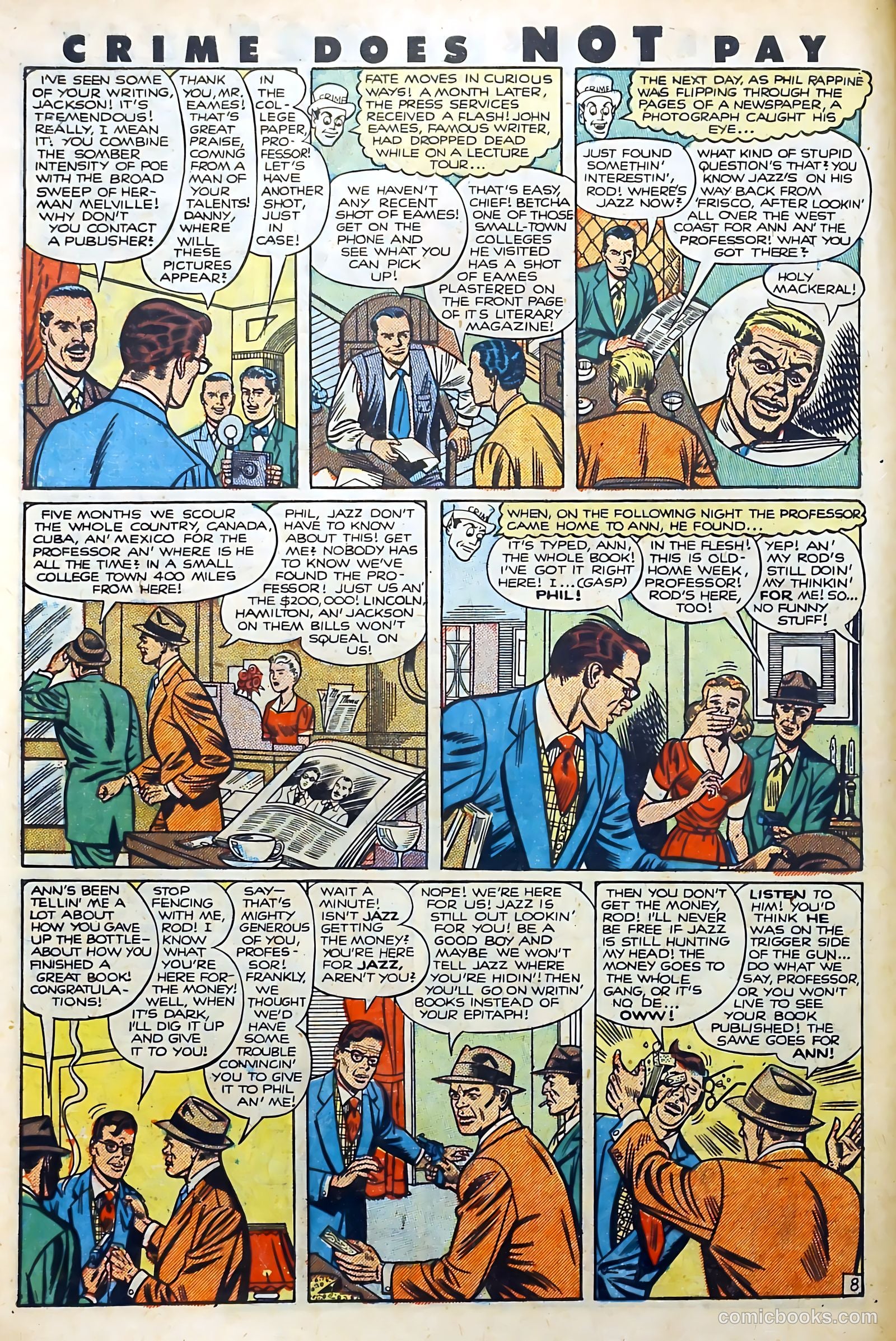 Crime Does Not Pay #102 — page 10 of 53