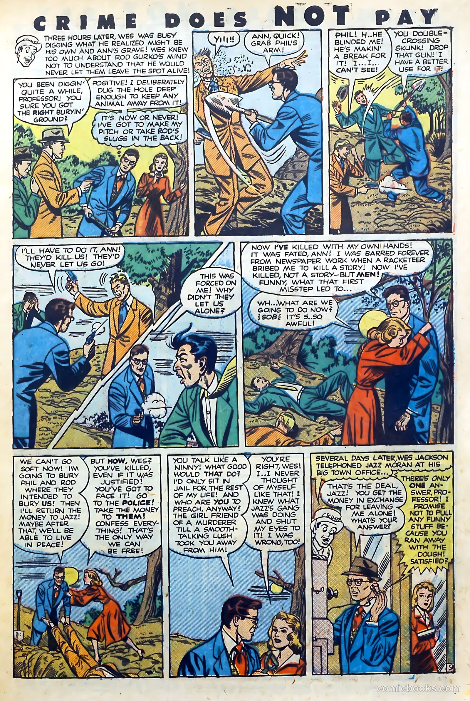 Crime Does Not Pay #102 — page 11 of 53