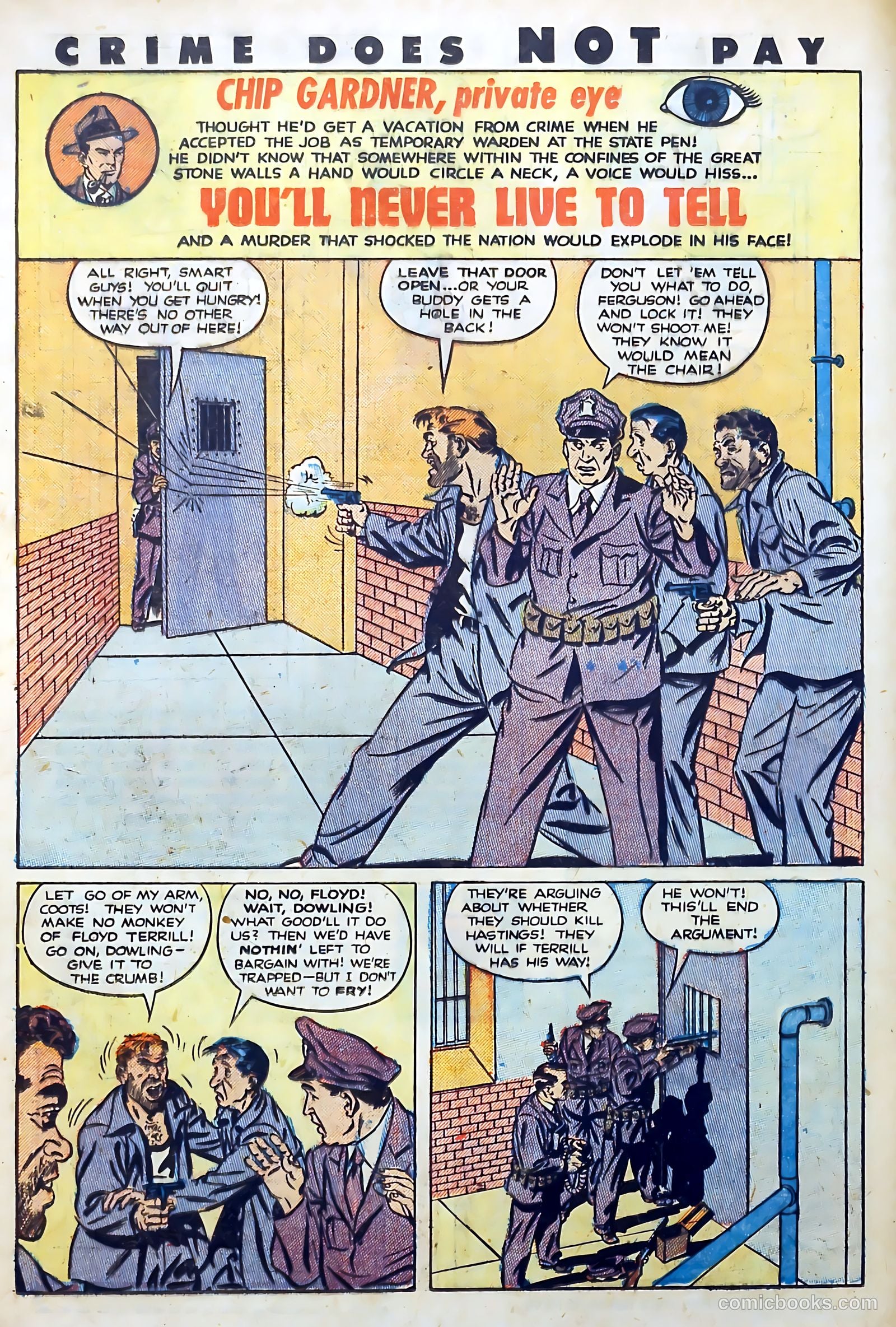 Crime Does Not Pay #102 — page 16 of 53