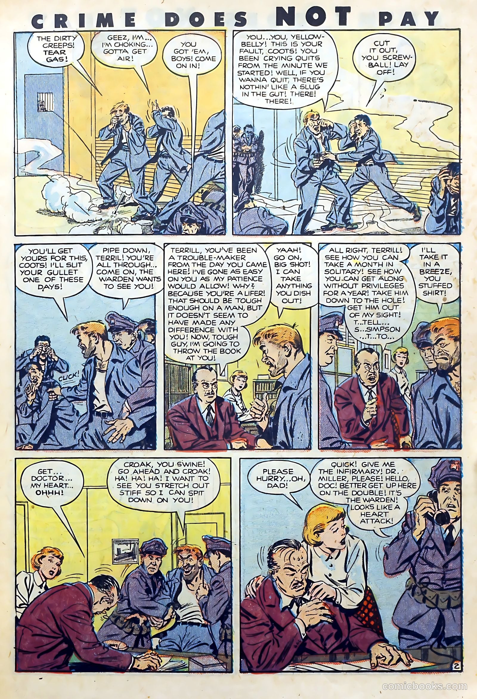 Crime Does Not Pay #102 — page 17 of 53