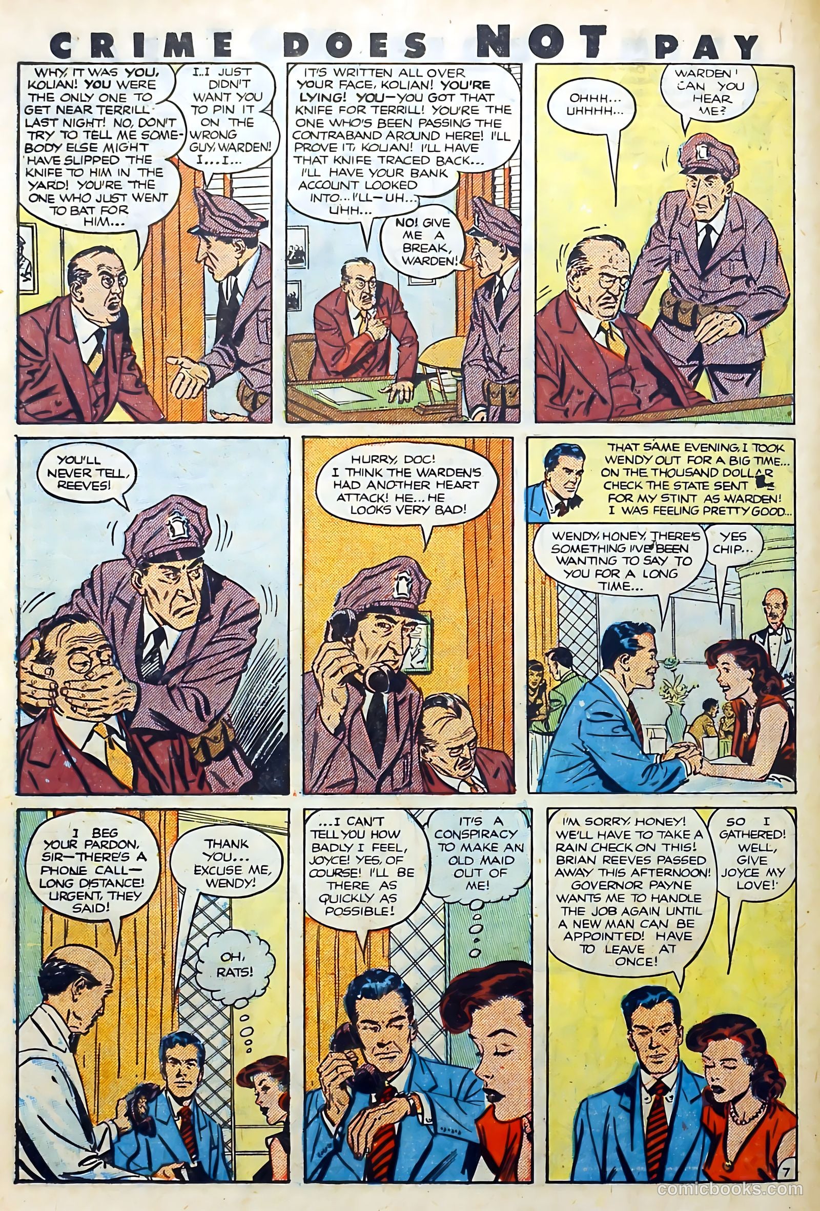 Crime Does Not Pay #102 — page 22 of 53