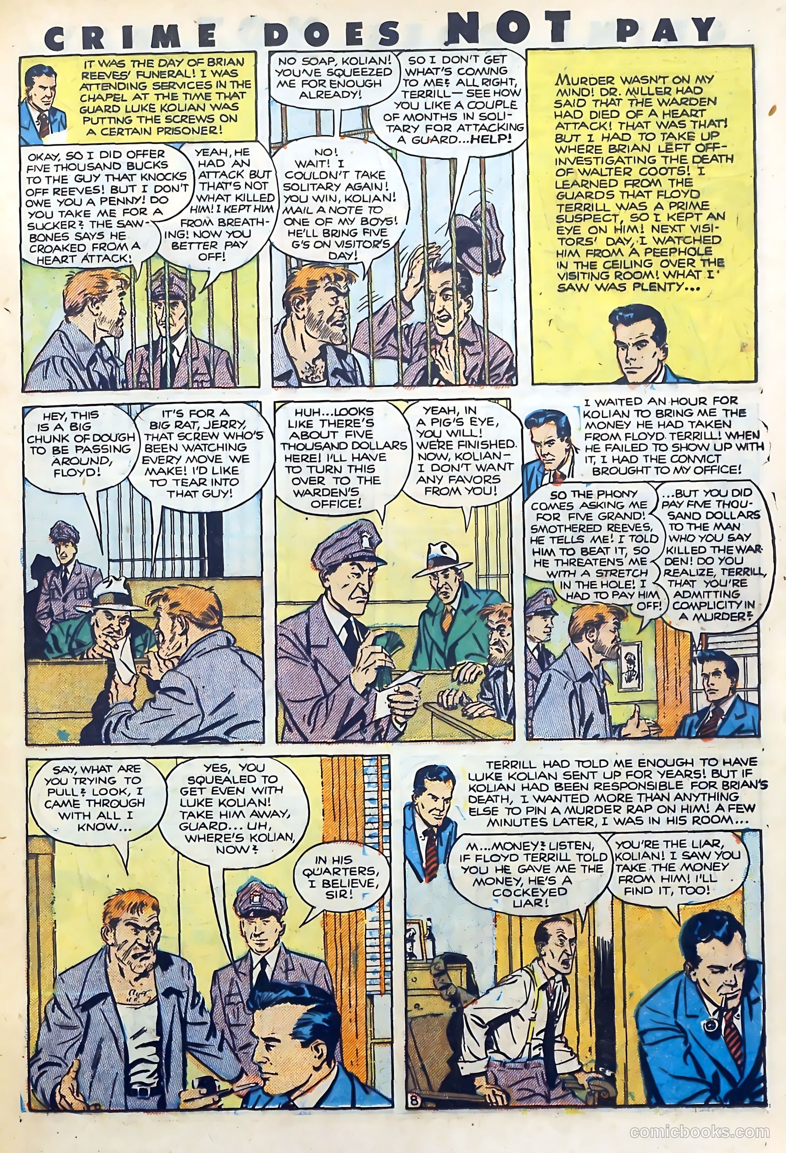 Crime Does Not Pay #102 — page 23 of 53