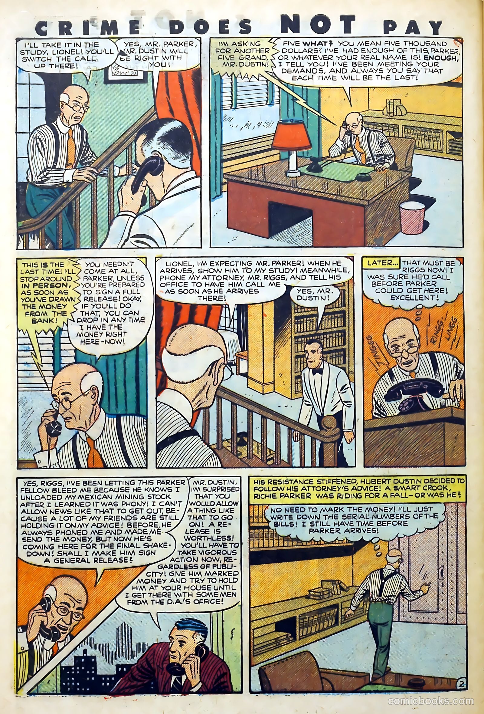 Crime Does Not Pay #102 — page 44 of 53