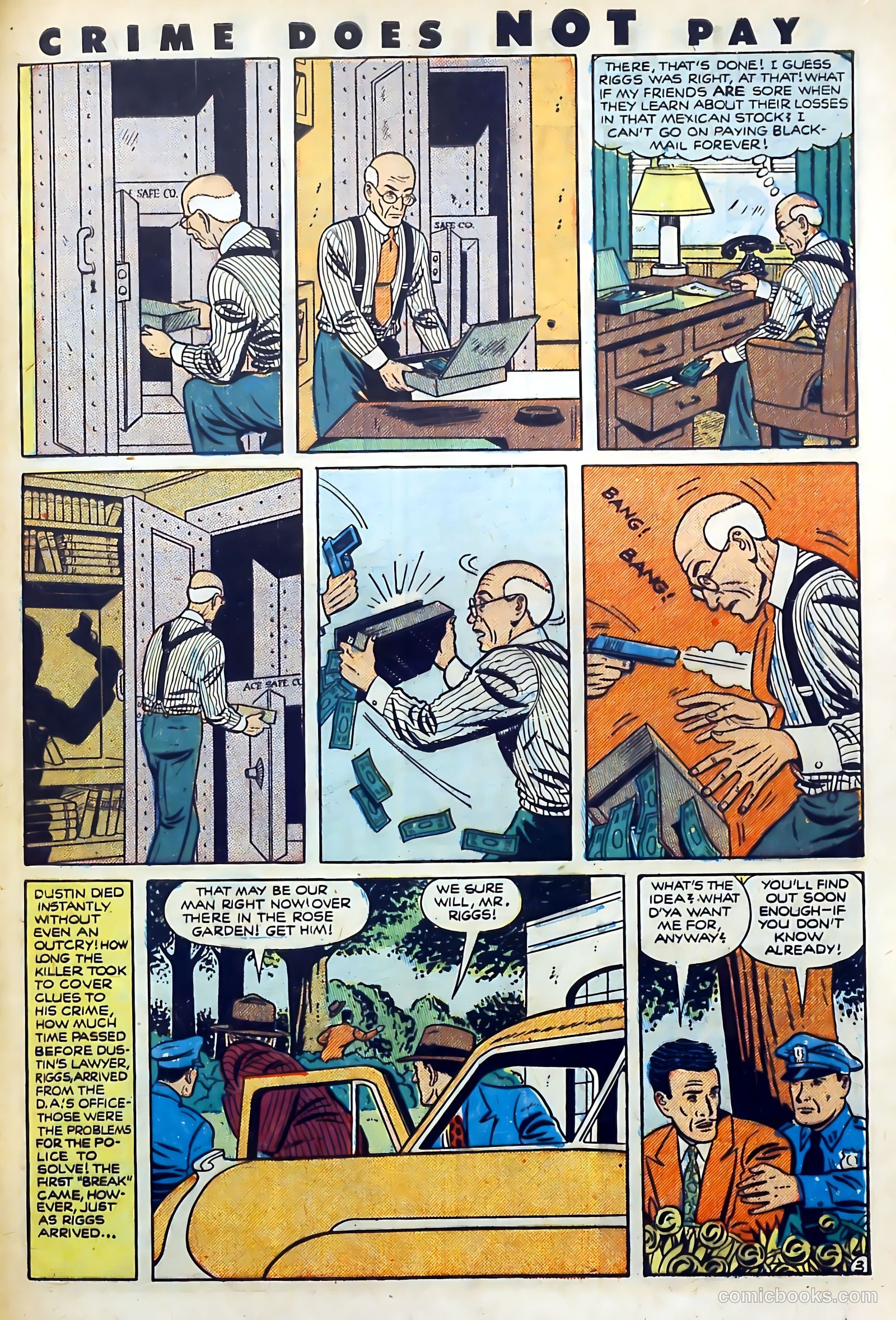 Crime Does Not Pay #102 — page 45 of 53