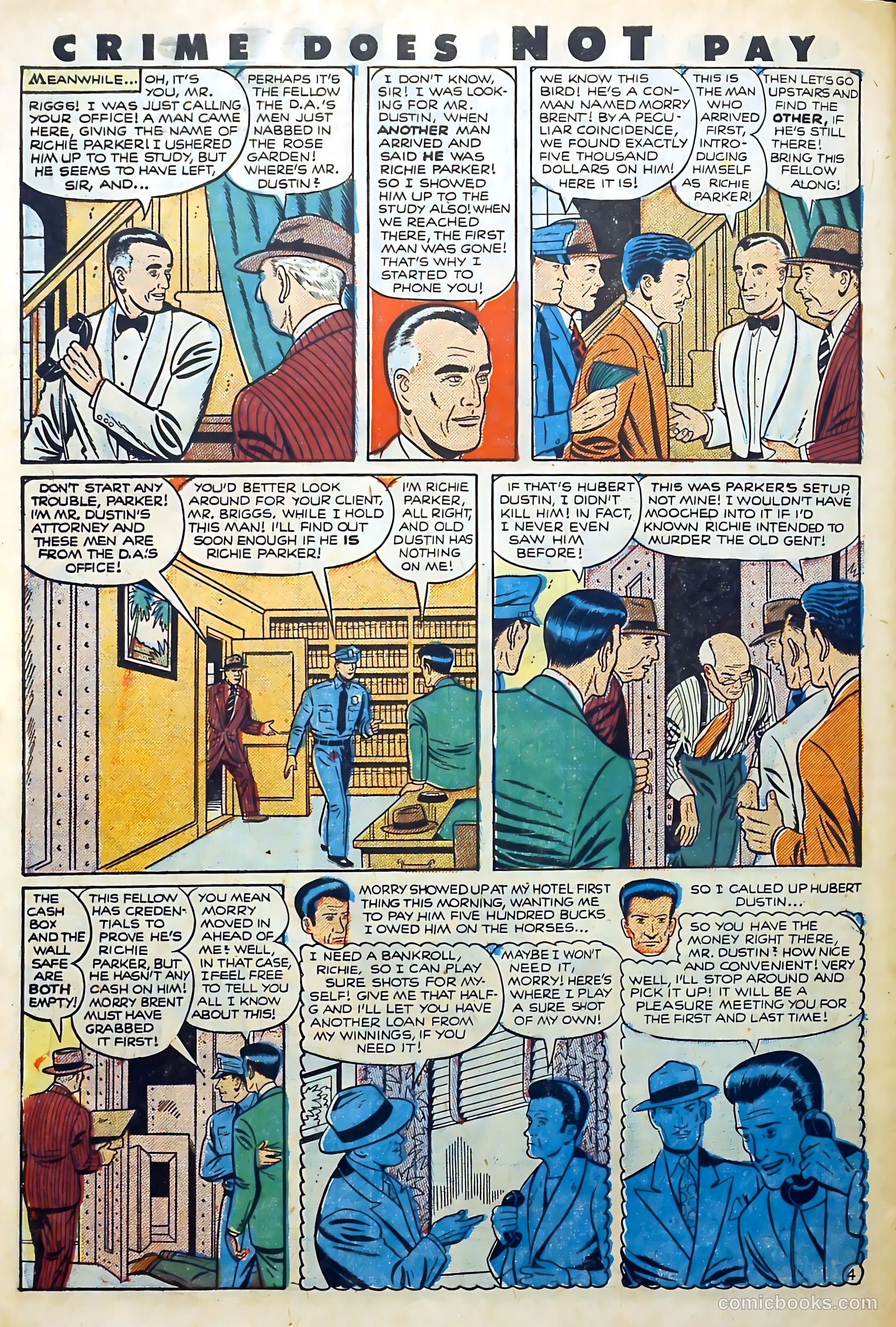 Crime Does Not Pay #102 — page 46 of 53