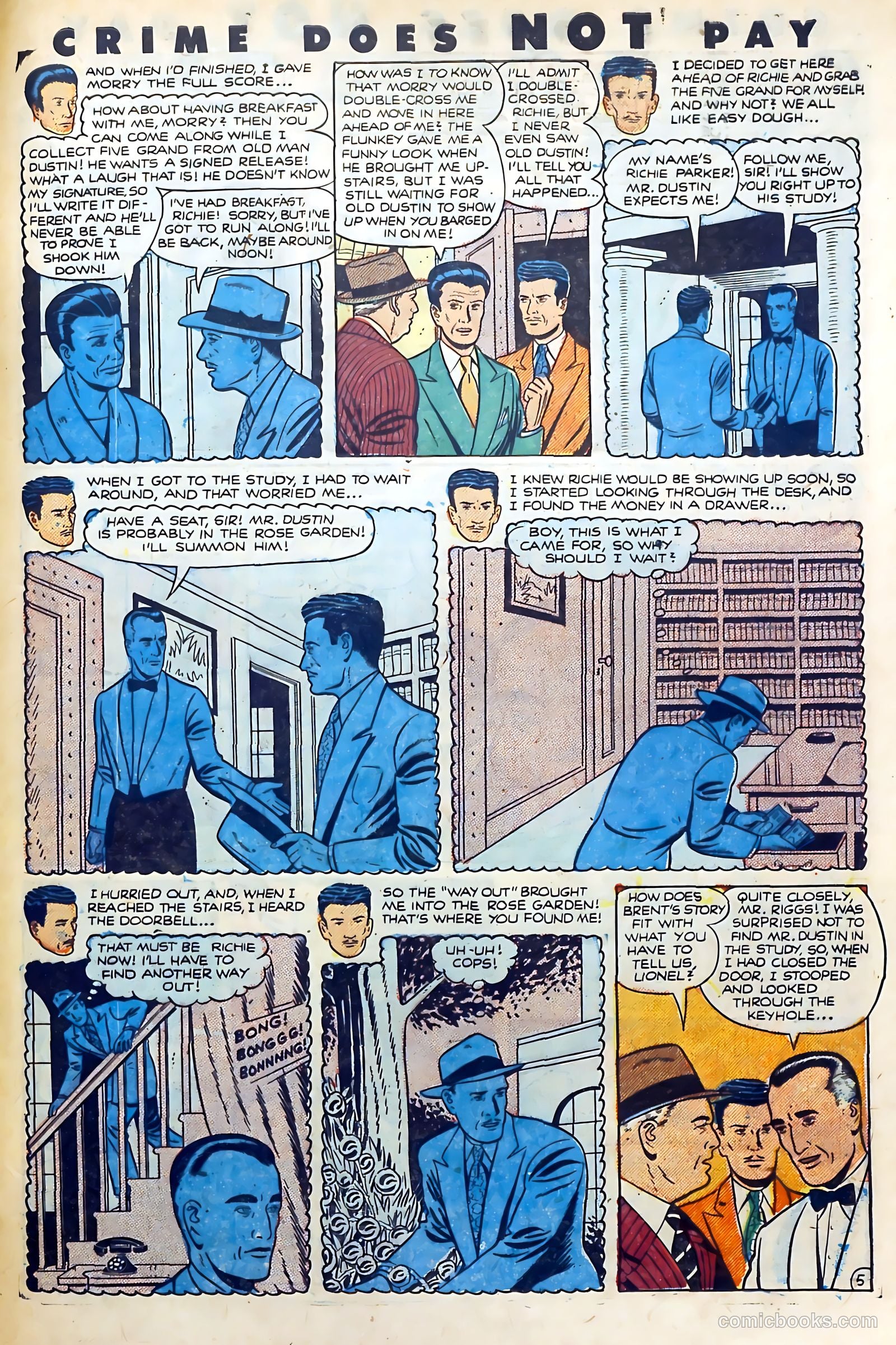Crime Does Not Pay #102 — page 47 of 53