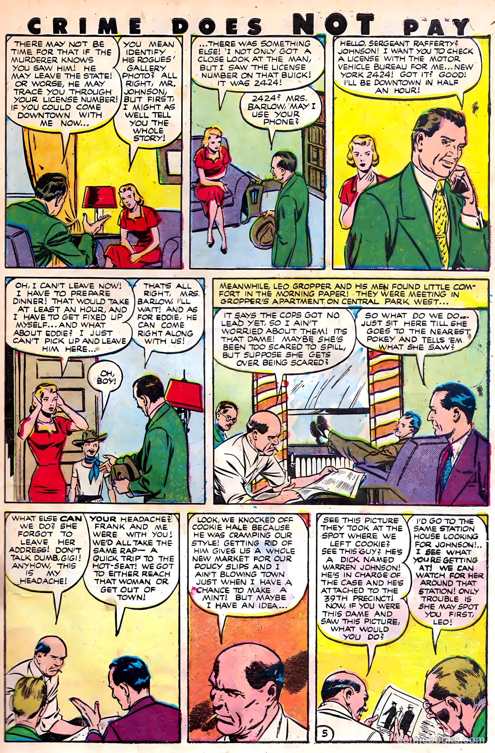 Crime Does Not Pay #103 — page 7 of 52