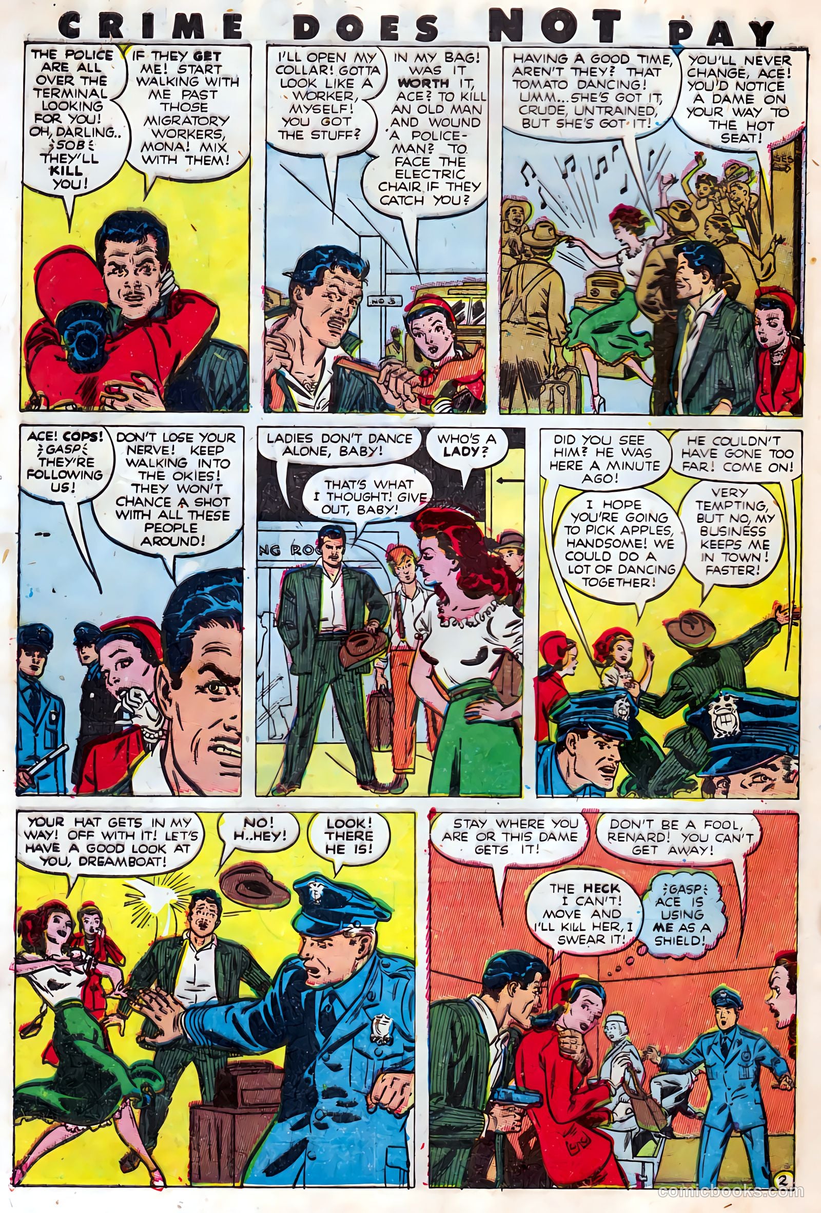 Crime Does Not Pay #103 — page 40 of 52