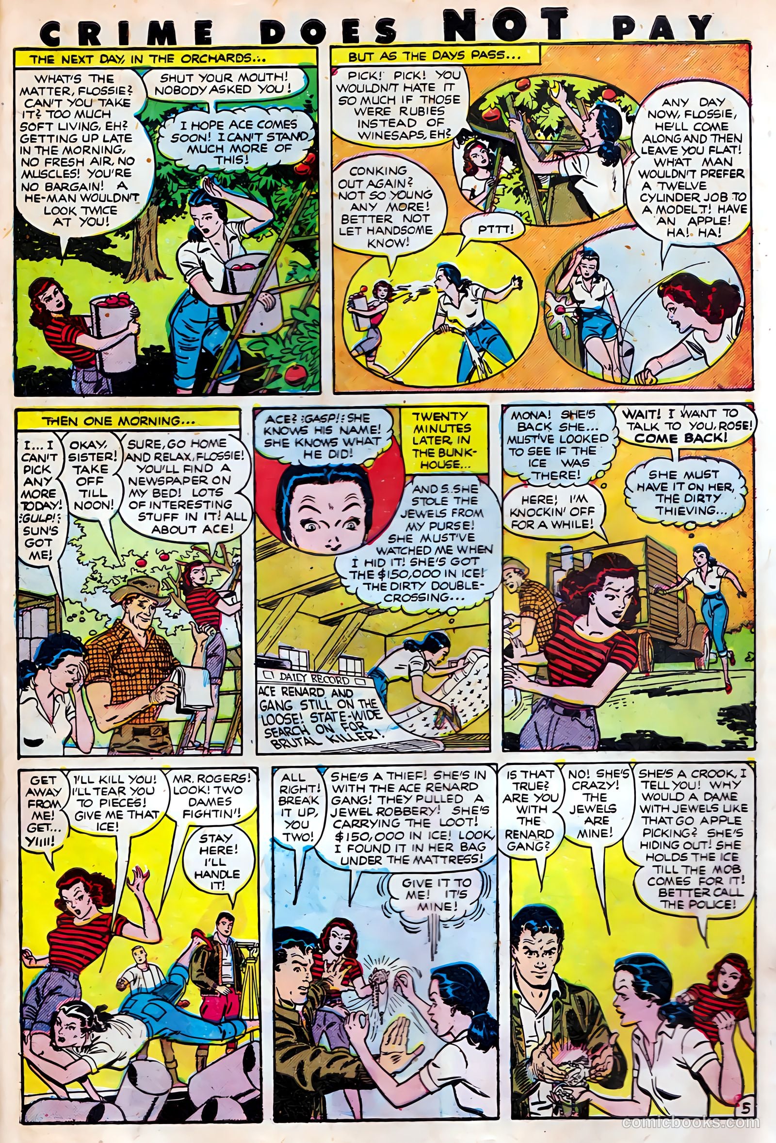 Crime Does Not Pay #103 — page 43 of 52