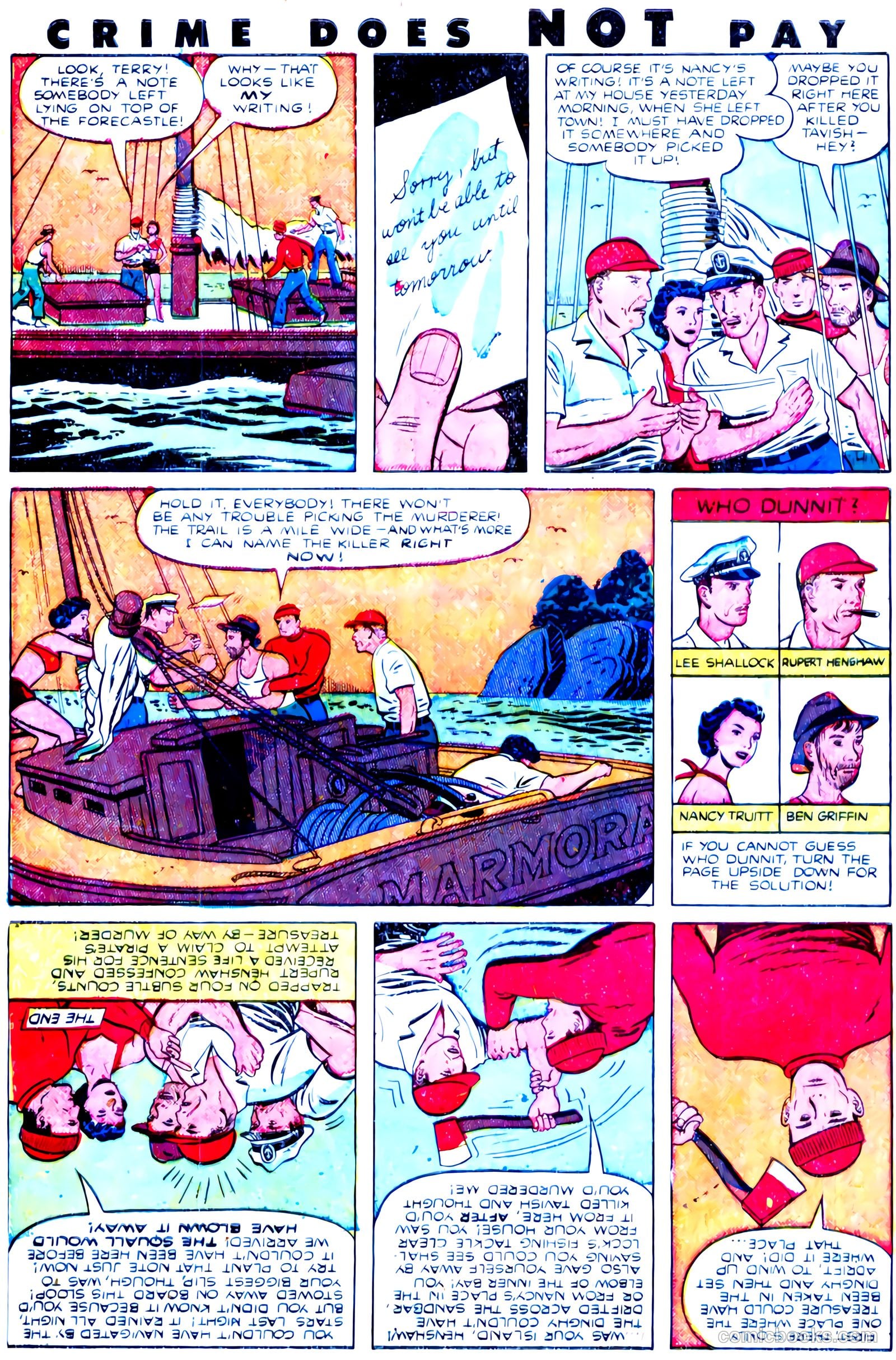 Crime Does Not Pay #104 — page 28 of 36