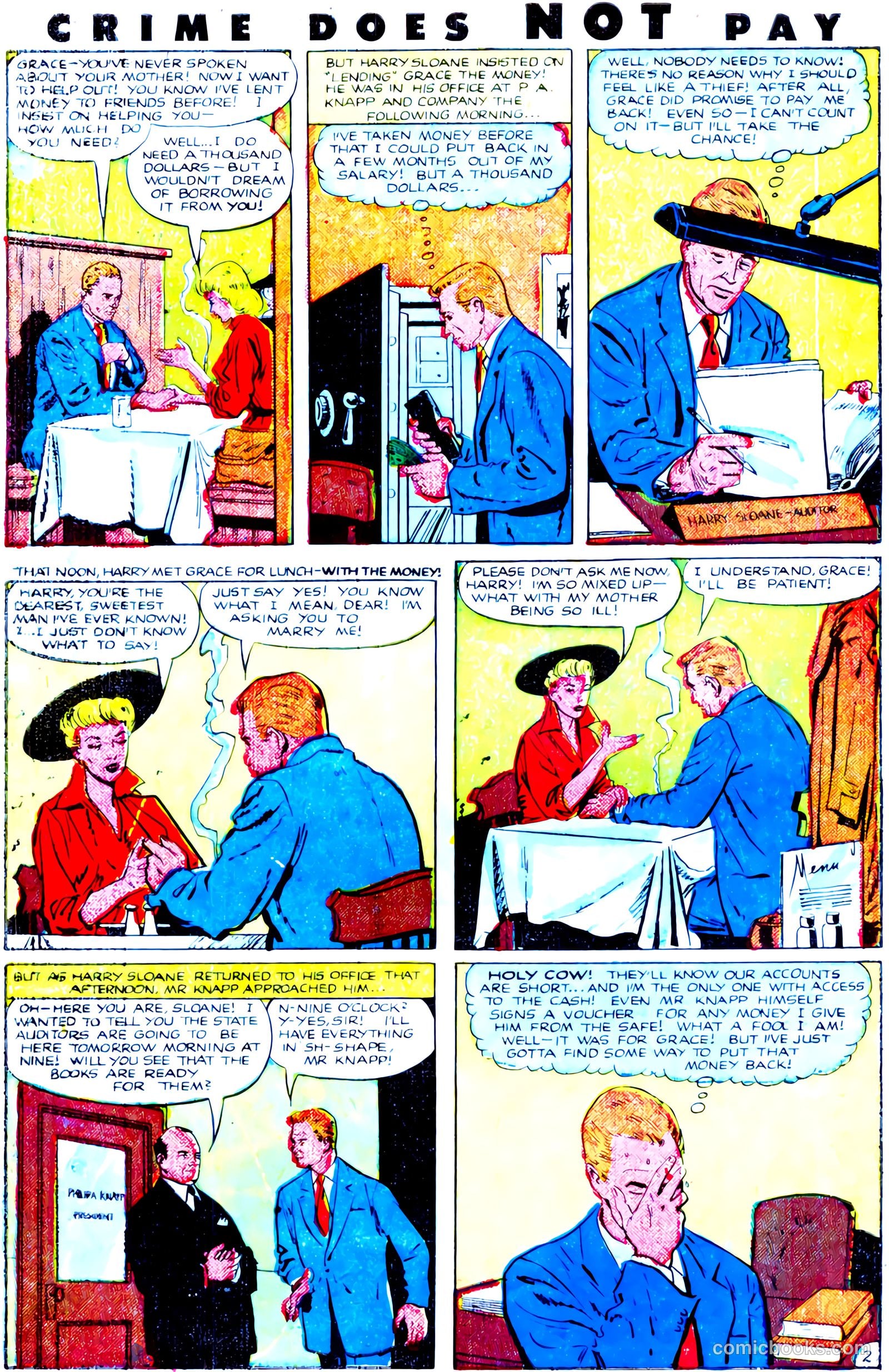 Crime Does Not Pay #104 — page 30 of 36