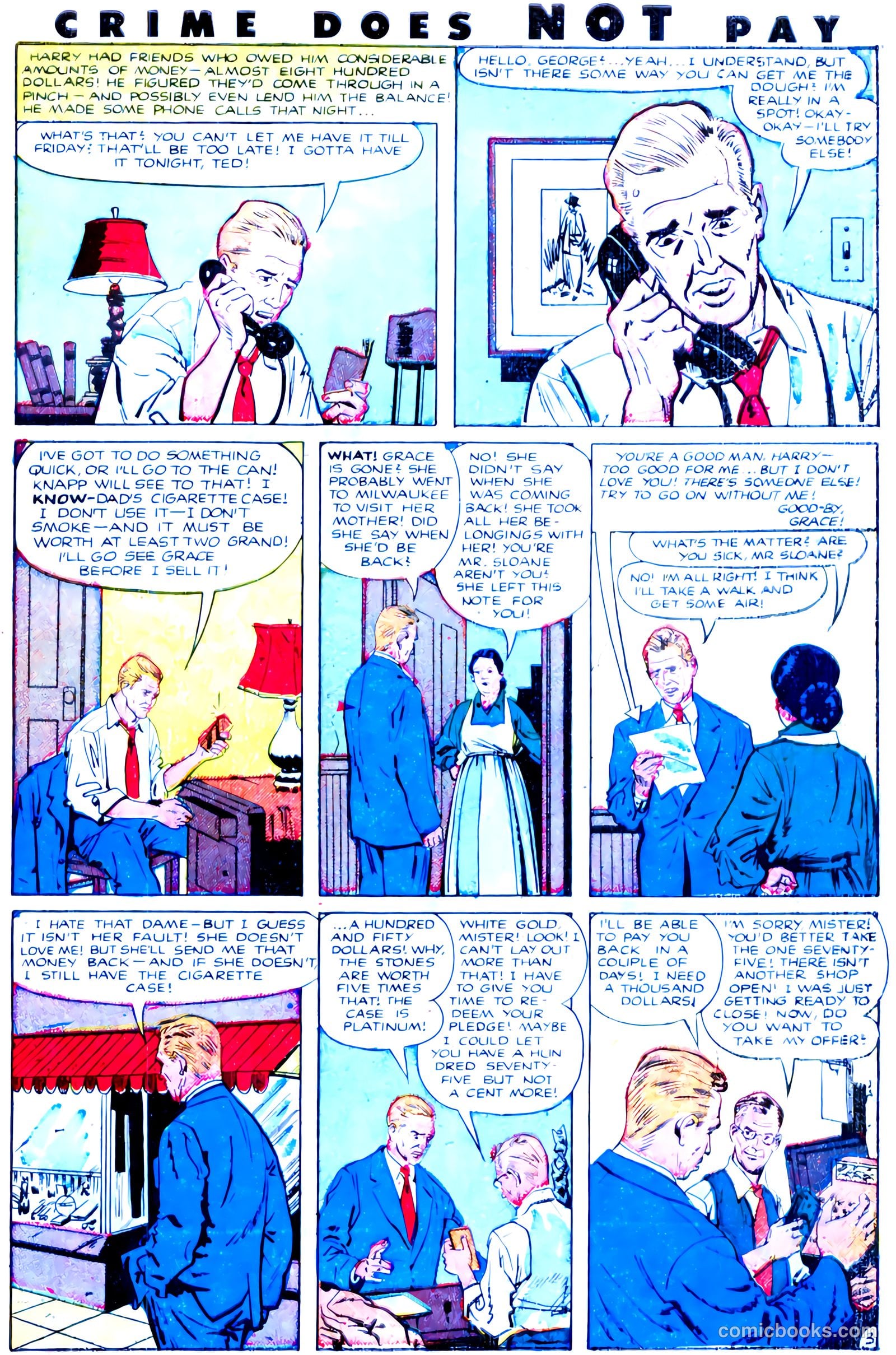 Crime Does Not Pay #104 — page 31 of 36