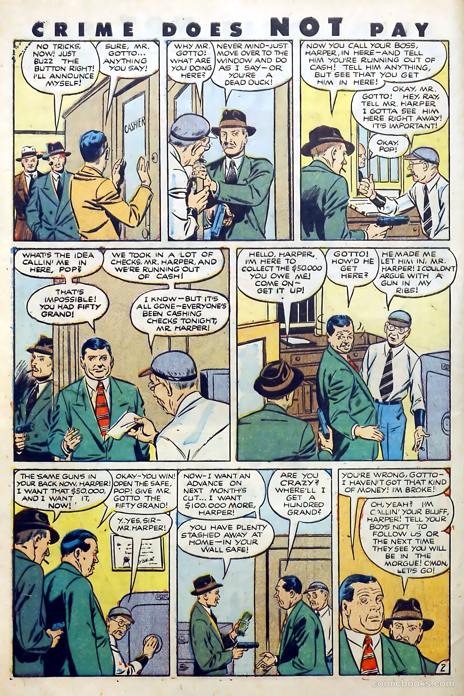 Crime Does Not Pay #105 — page 4 of 37