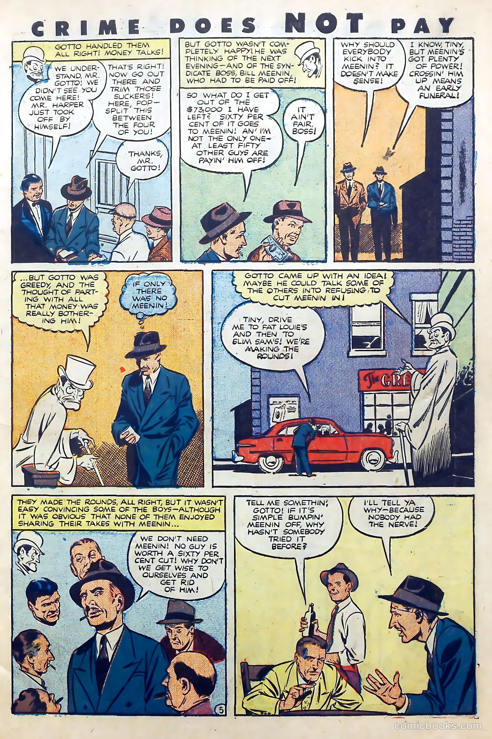 Crime Does Not Pay #105 — page 7 of 37