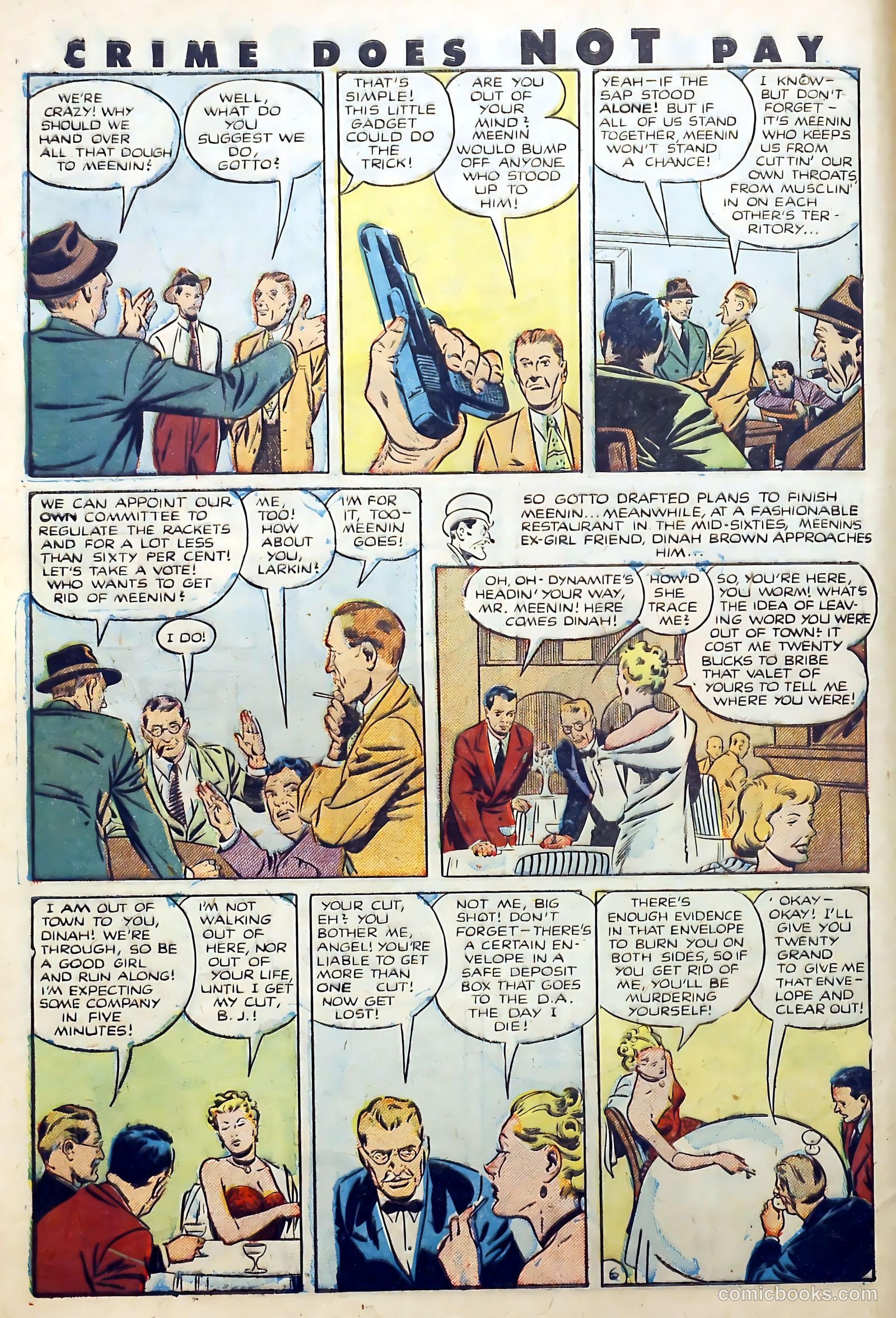 Crime Does Not Pay #105 — page 8 of 37